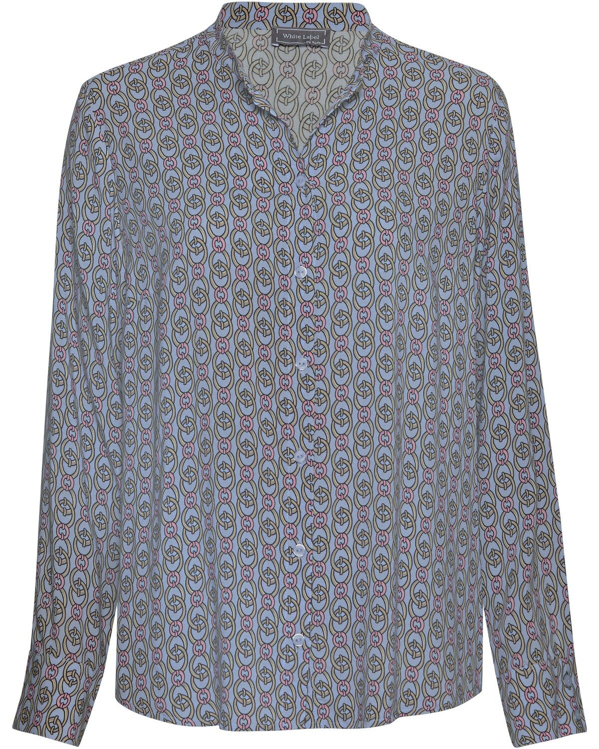 White Label Druckbluse Bluse mit Kettenprint