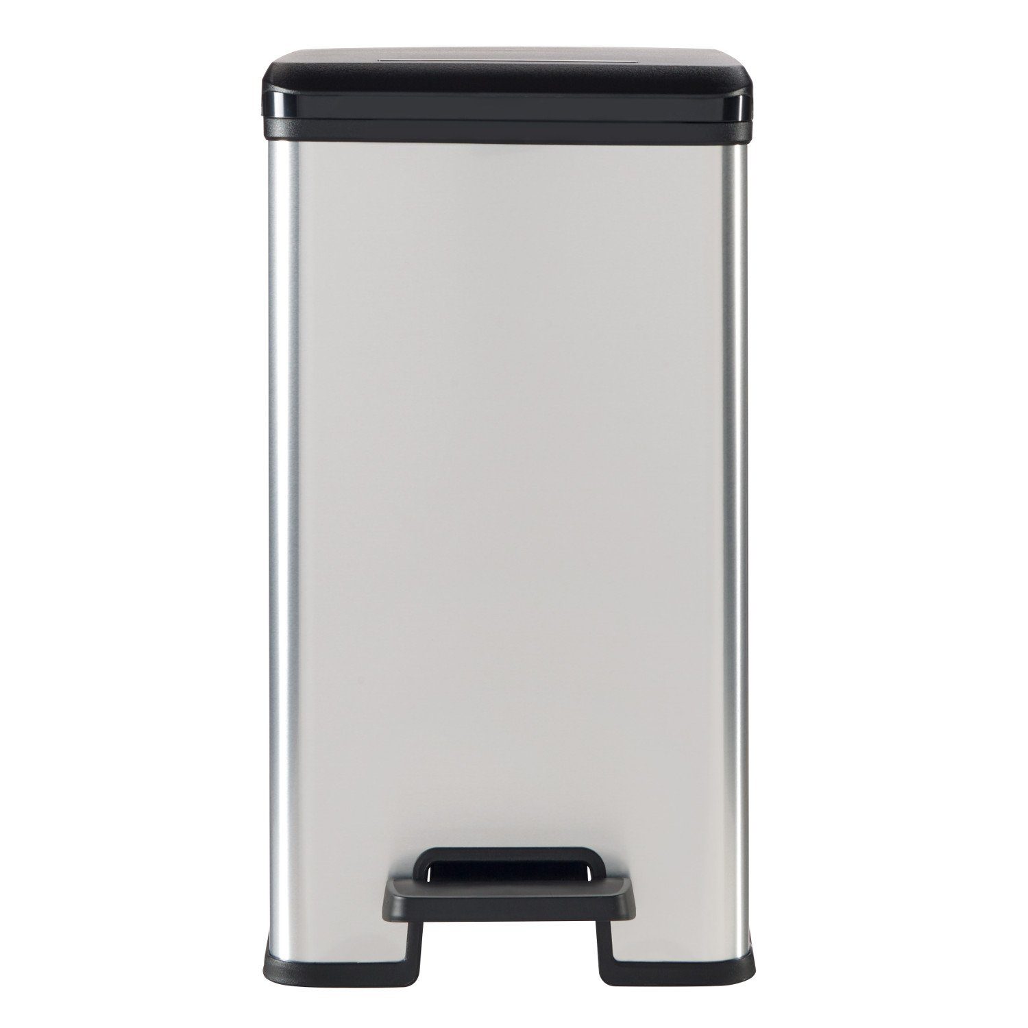 Curver Mülleimer 213300, Slim Bin 25l Abfalleimer mit Pedal