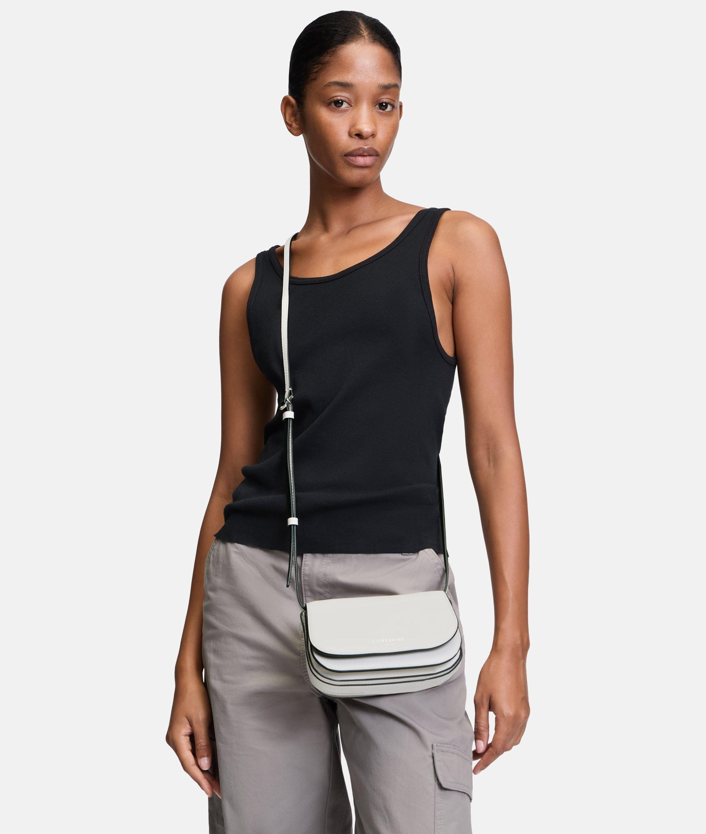 Liebeskind Berlin Umhängetasche Crossbody, Kleine Crossbody Bag aus Leder