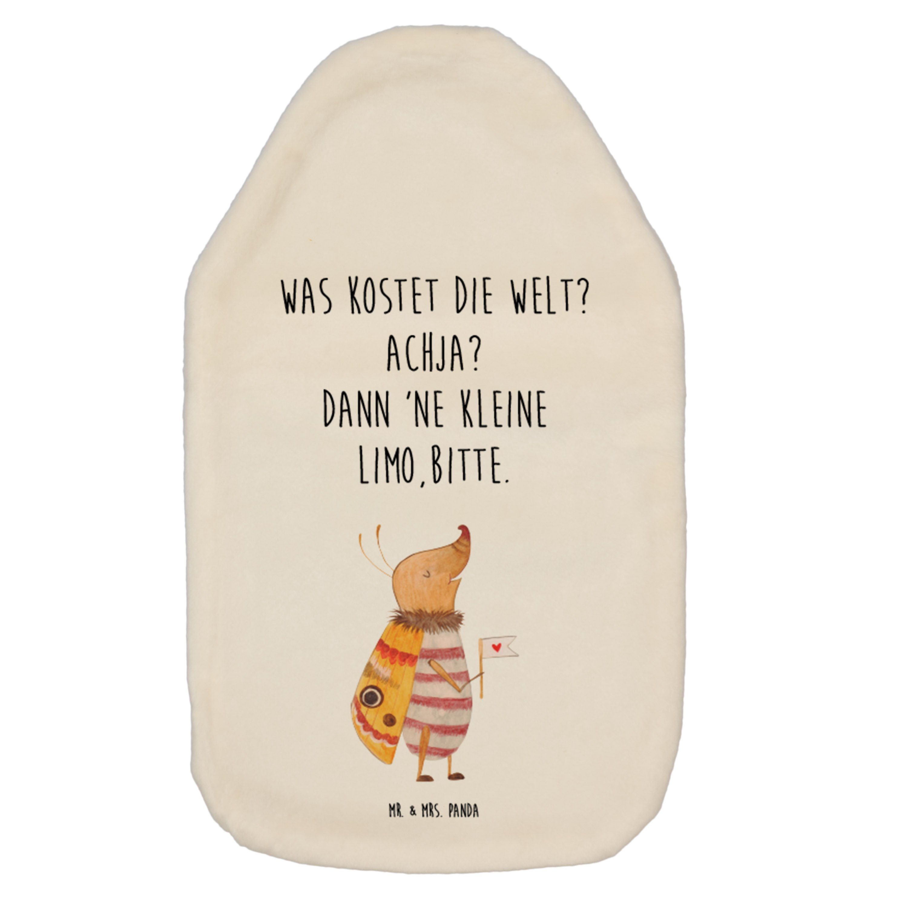 Mr. & Mrs. Panda Wärmflasche »Nachtfalter mit Fähnchen - Weiß -  Körnerkissen, Wärmflasche mit Bezug, Wärmflaschenbezug, Wärmekissen,  Kinderwärmflasche«, (1-tlg) online kaufen | OTTO