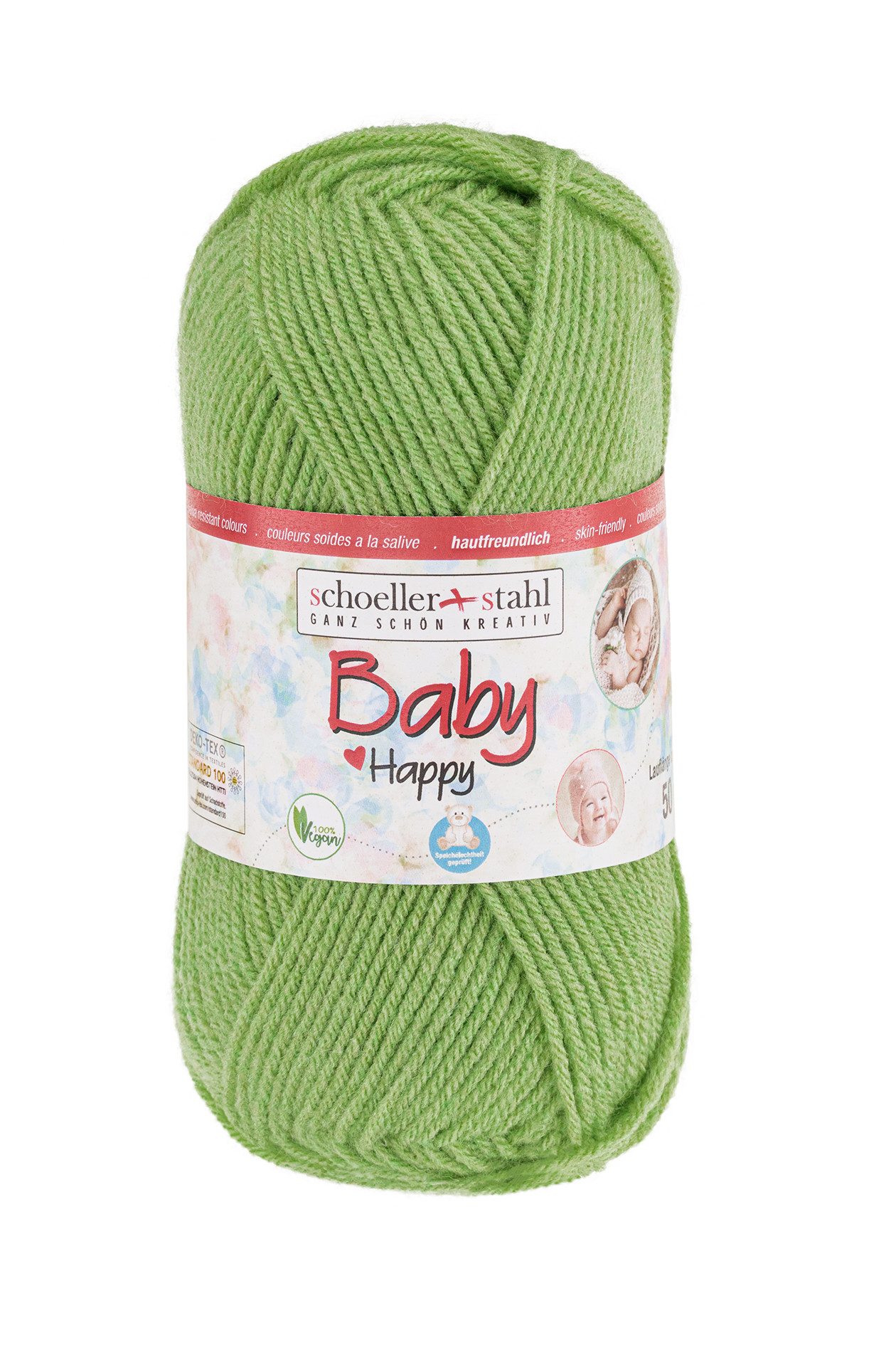 Schoeller + Stahl Baby Happy Häkelwolle, 185 m, weich und pflegeleicht