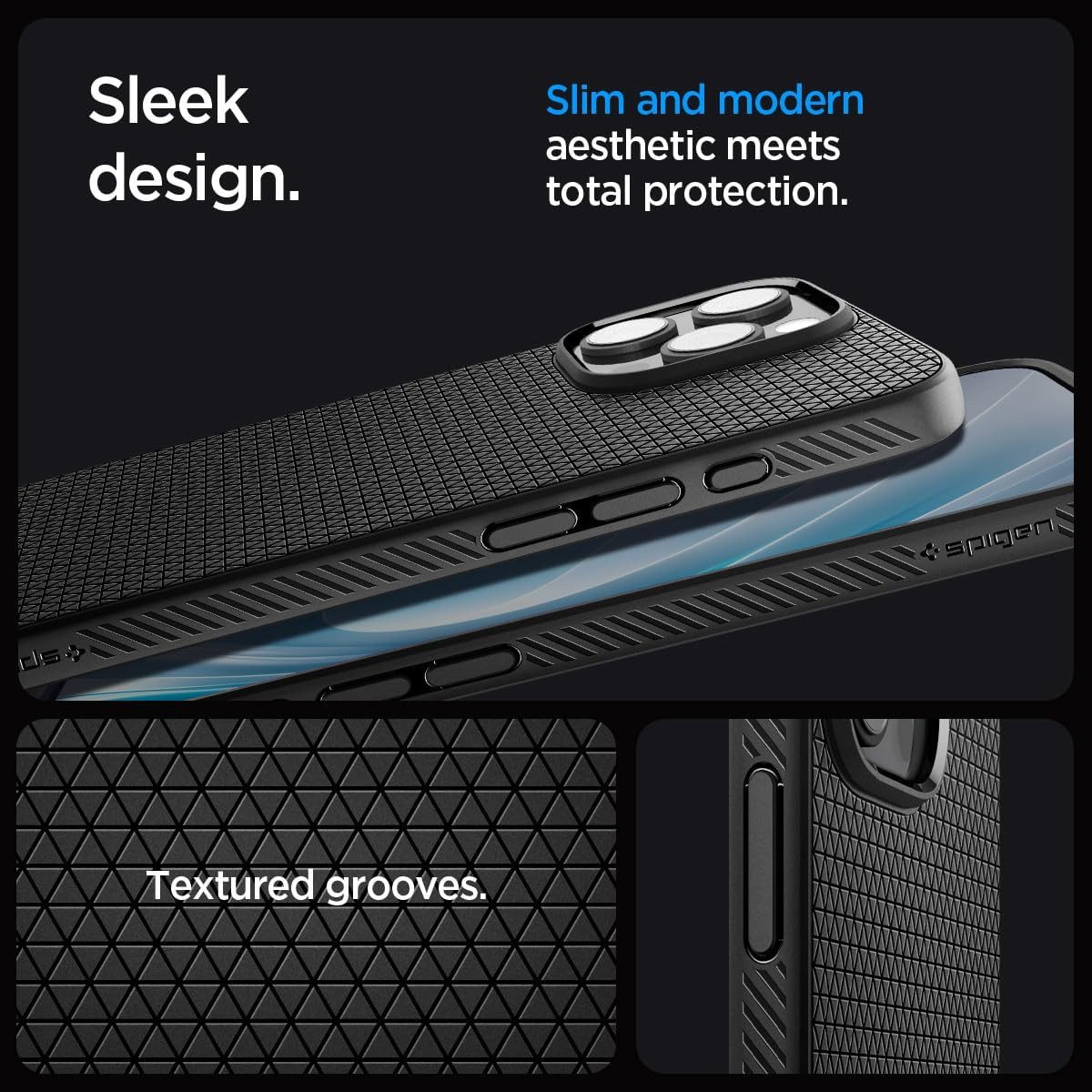 Spigen Handyhülle Hülle für iPhone 16 Pro Max Magsafe Case Schutzhülle Robust Handyhülle 6,9 Zoll, MIL-Grade Schutz, Air Cushion Technology, Wireless Charging