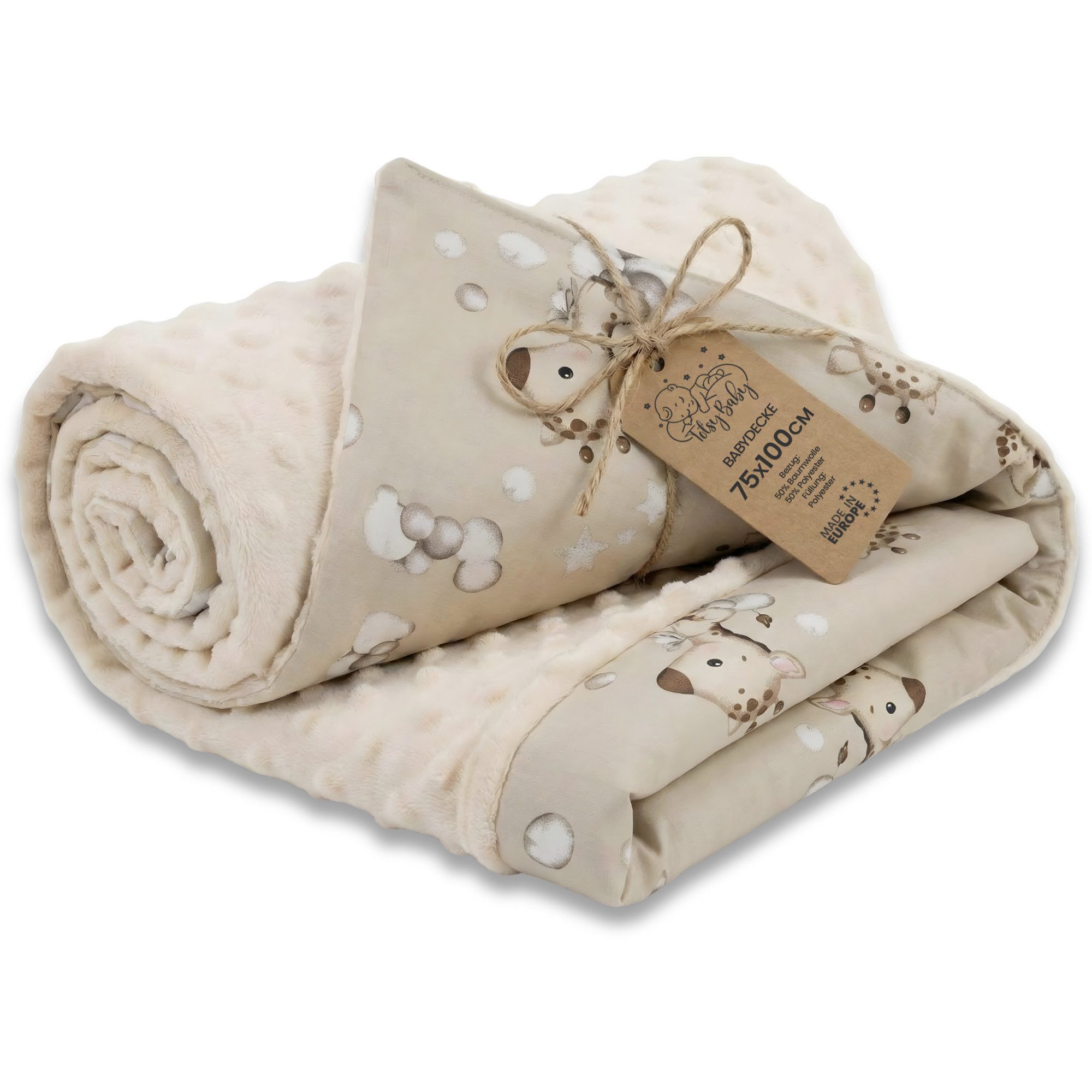 Babydecke Kuscheldecke Baby Decke - Kinderdecke Kinderwagen Blanket Babydecken, Totsy Baby