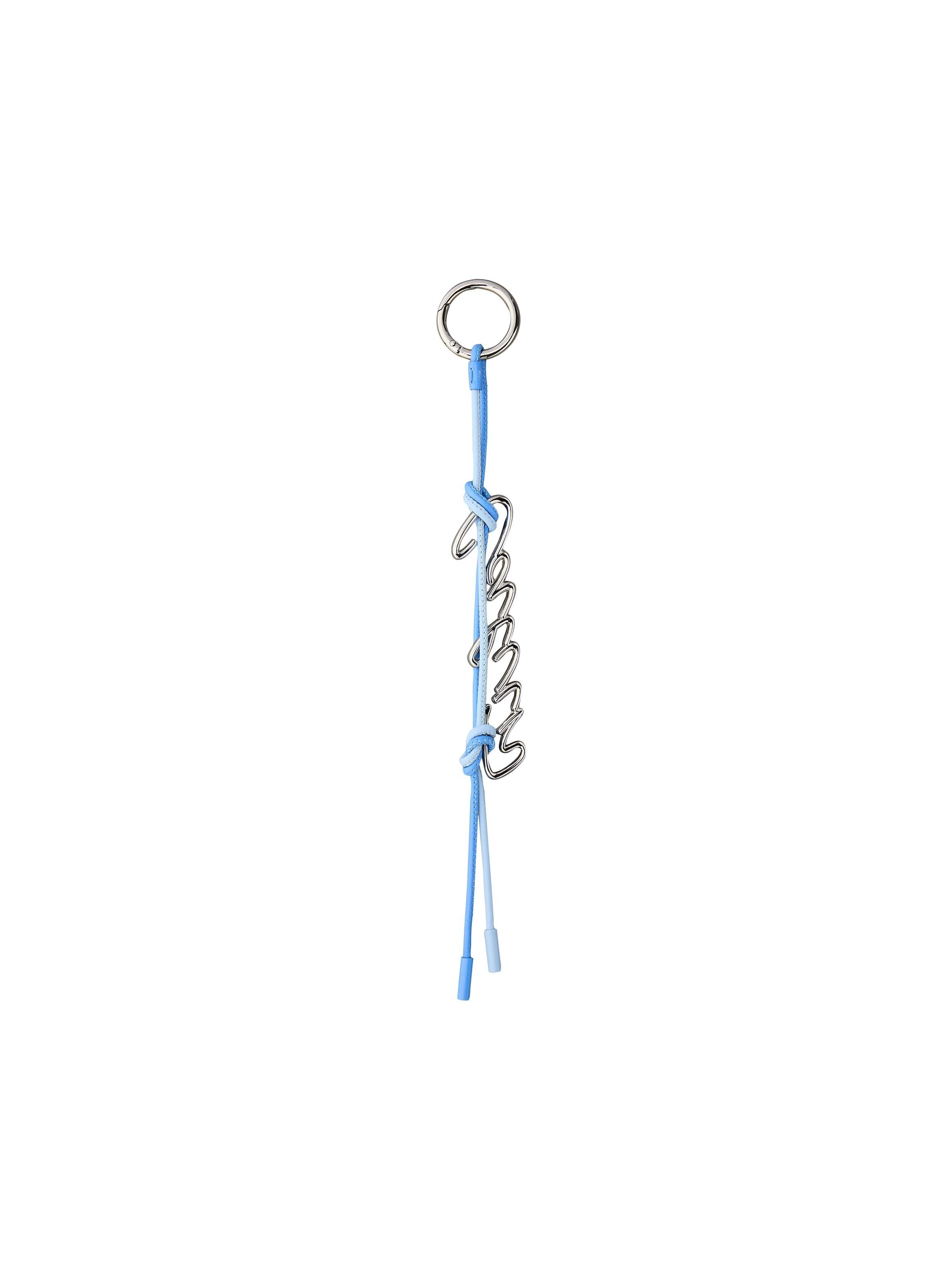 Calvin Klein Schlüsselanhänger KNOTTED SCRIPT HW BAG CHARM, Taschenanhänger, Taschen Charm, Bag Charm mit Metall-Ring