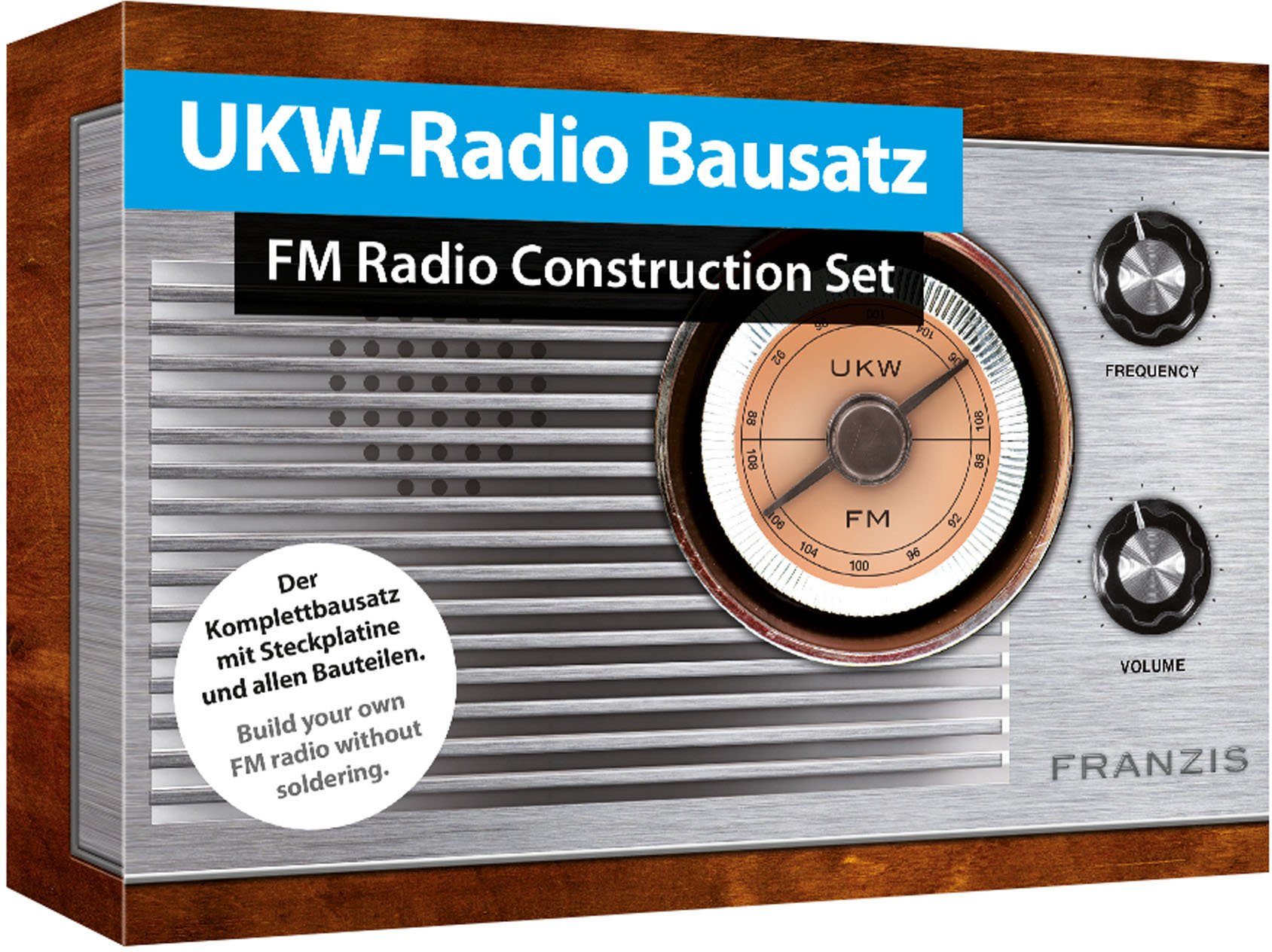 Image of Franzis Experimentierkasten »UKW-Radio Bausatz zum Stecken«