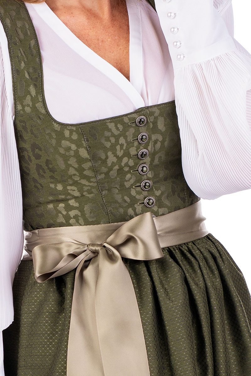 MarJo Dirndl Midi Dirndl 2tlg. - REISBACH - olive