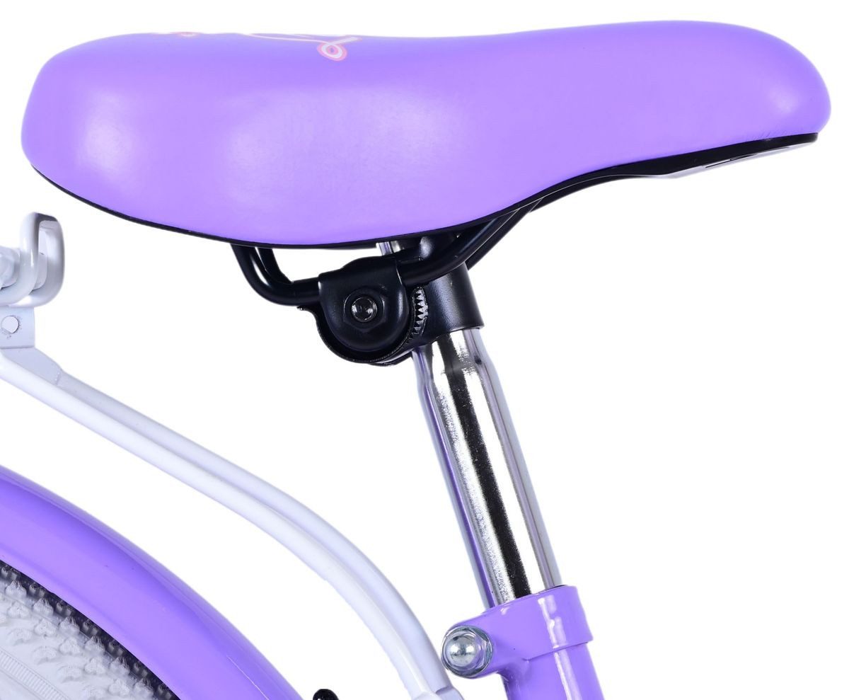 T&Y Trade Children's Bicycle 20" 20 Inch Kids Girls Bicycle Kids Bike LOVELY Purple 22124, 1 Speed, Basket, Kickstand, Luggage Rack