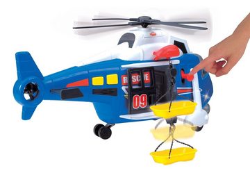 Dickie Toys Spielzeug-Hubschrauber, mit drehbarem Rotor, Licht und Sound