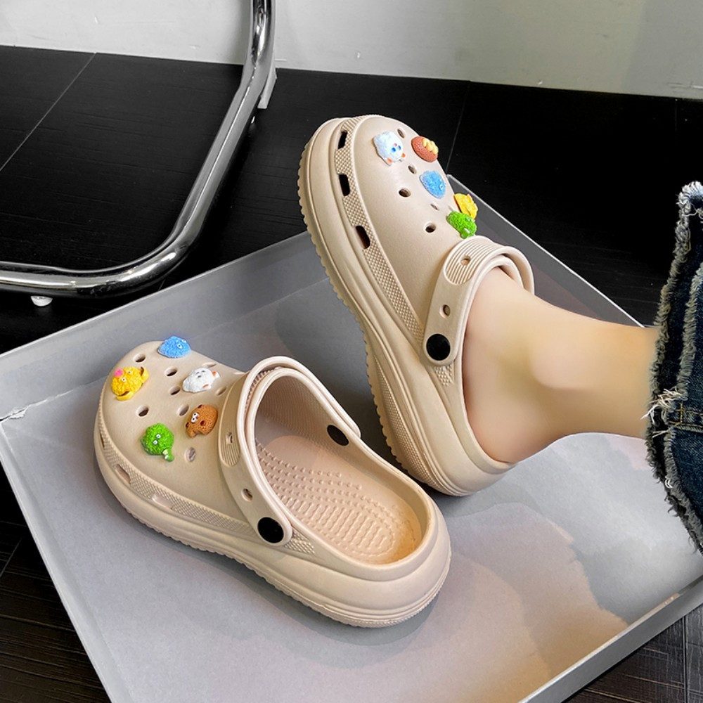 HUSK'SWARE Weicher und bequemer Clog Clog (Pflegeleicht und vielseitig, Weich und bequem) Weiches & flexibles EVA-Material Rutschfeste Sohle – Bild 4 von 5