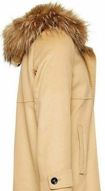 SAINT JACQUES Langmantel Saint Jacques Kurzmantel Mantel Fell Pelz Wolle Cashmere Jacke Parka N