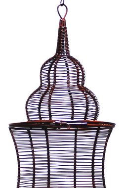 Marrakesch Orient & Mediterran Interior Windlicht Orientalische Laterne aus Metall Sintra 60 cm, orientalisches Windlicht, Marokkanische Metalllaterne für draußen als Gartenlaterne, oder Innen als Tischlaterne, Marokkanisches Gartenwindlicht, Handarbeit