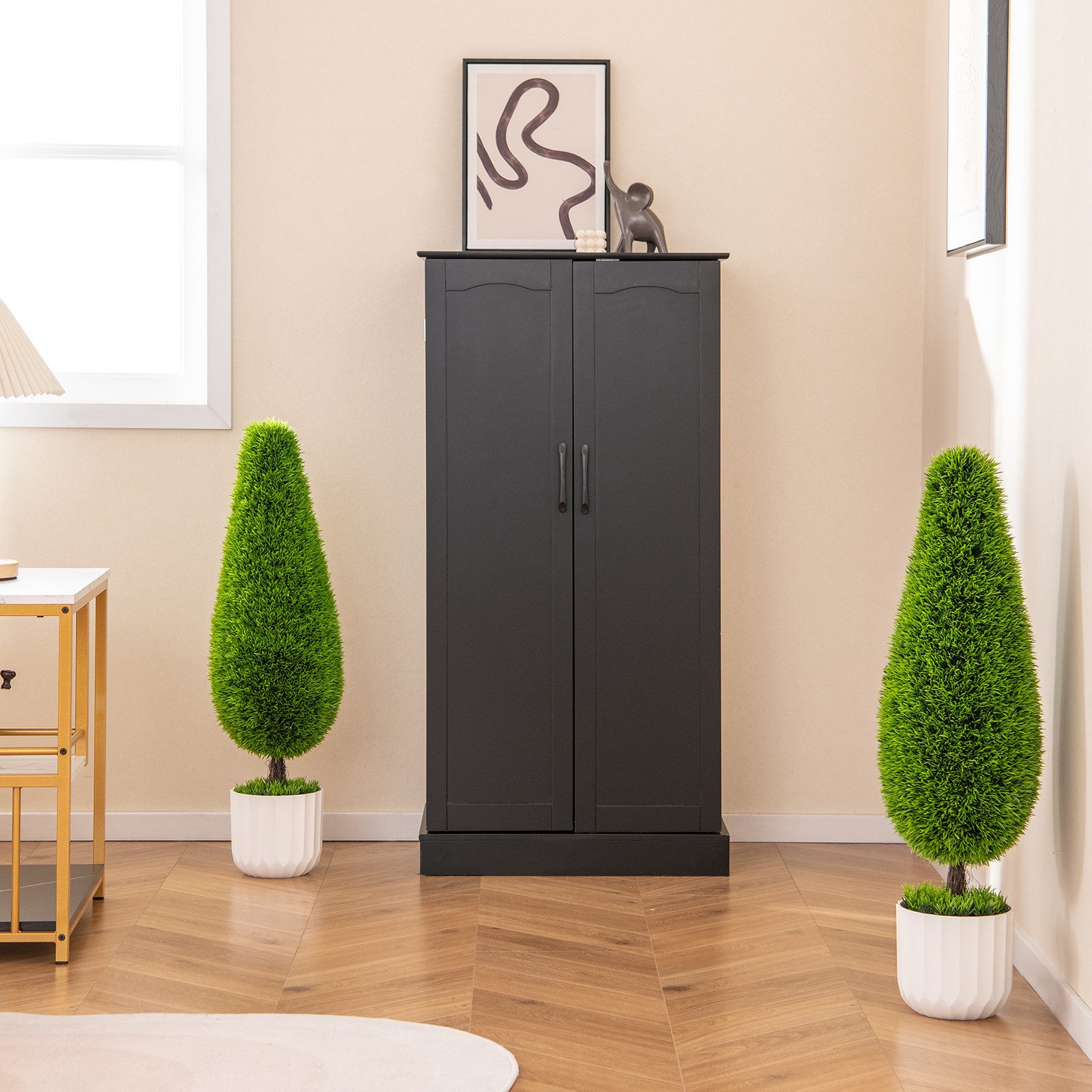 Kunstpflanze, COSTWAY, Höhe 90 cm, 90cm günstig online kaufen