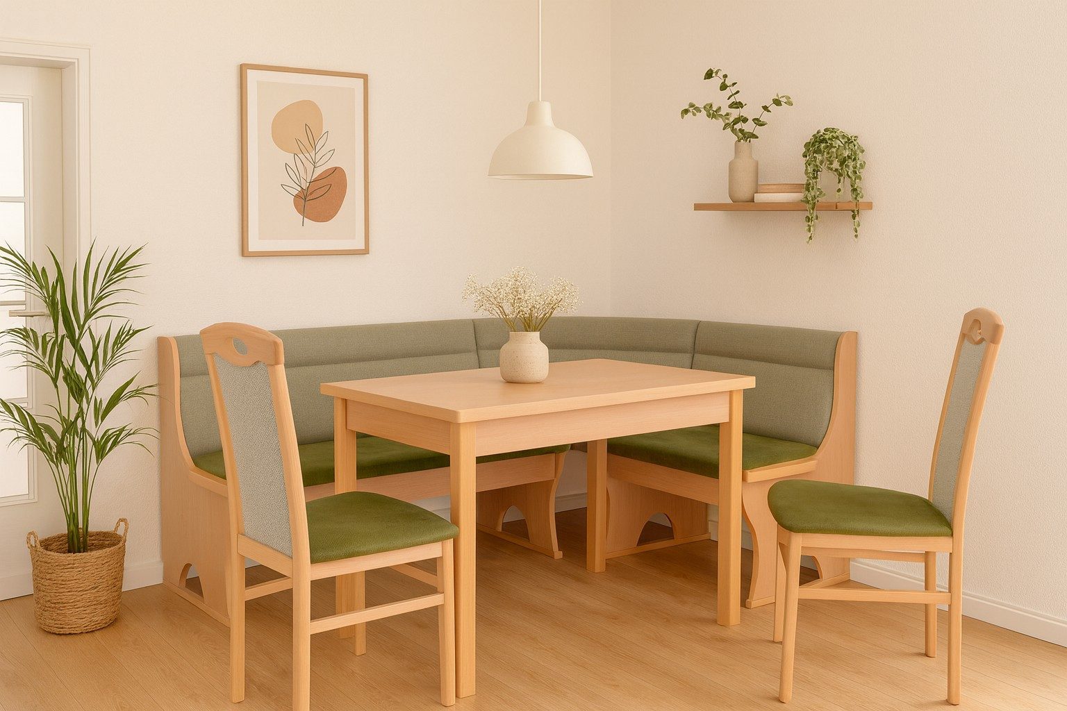 moebel-direkt-online Eckbankgruppe Caro I, (Spar-Set, 4tlg. Set)