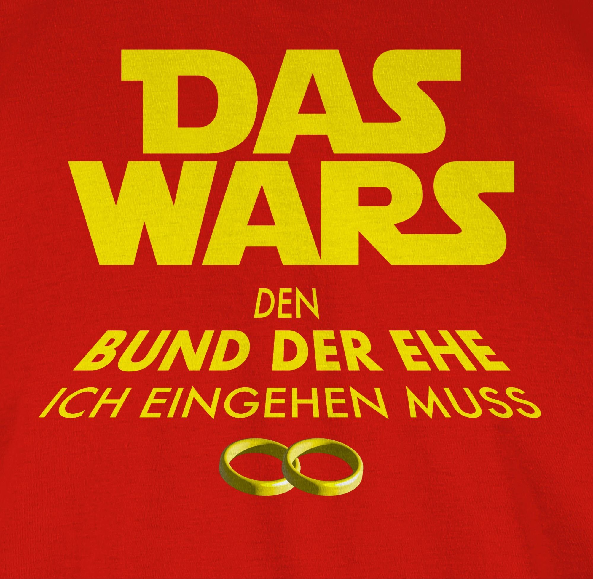 Rot Wars Das JGA Shirtracer T-Shirt Männer 02 JGA