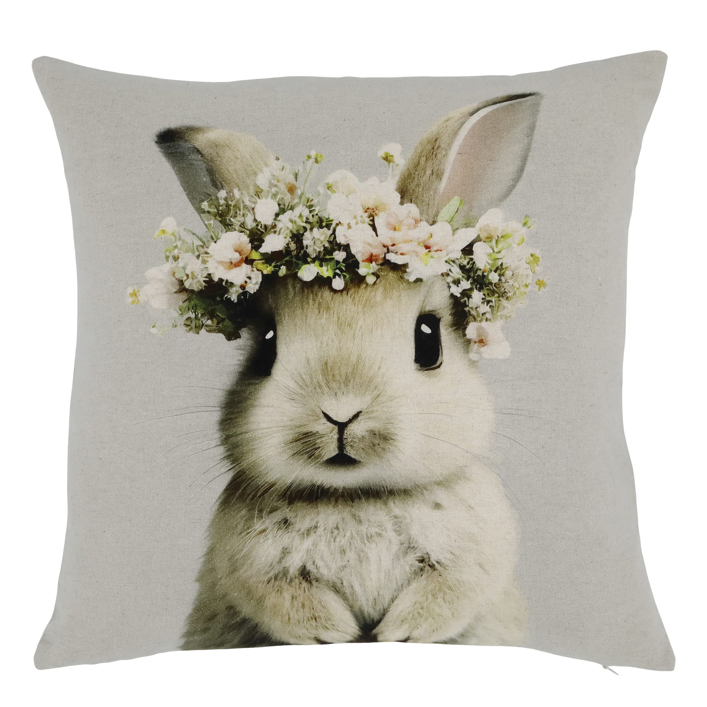 Chic Antique Kissenhülle Wunderschöne Kissenhülle Hase günstig online kaufen