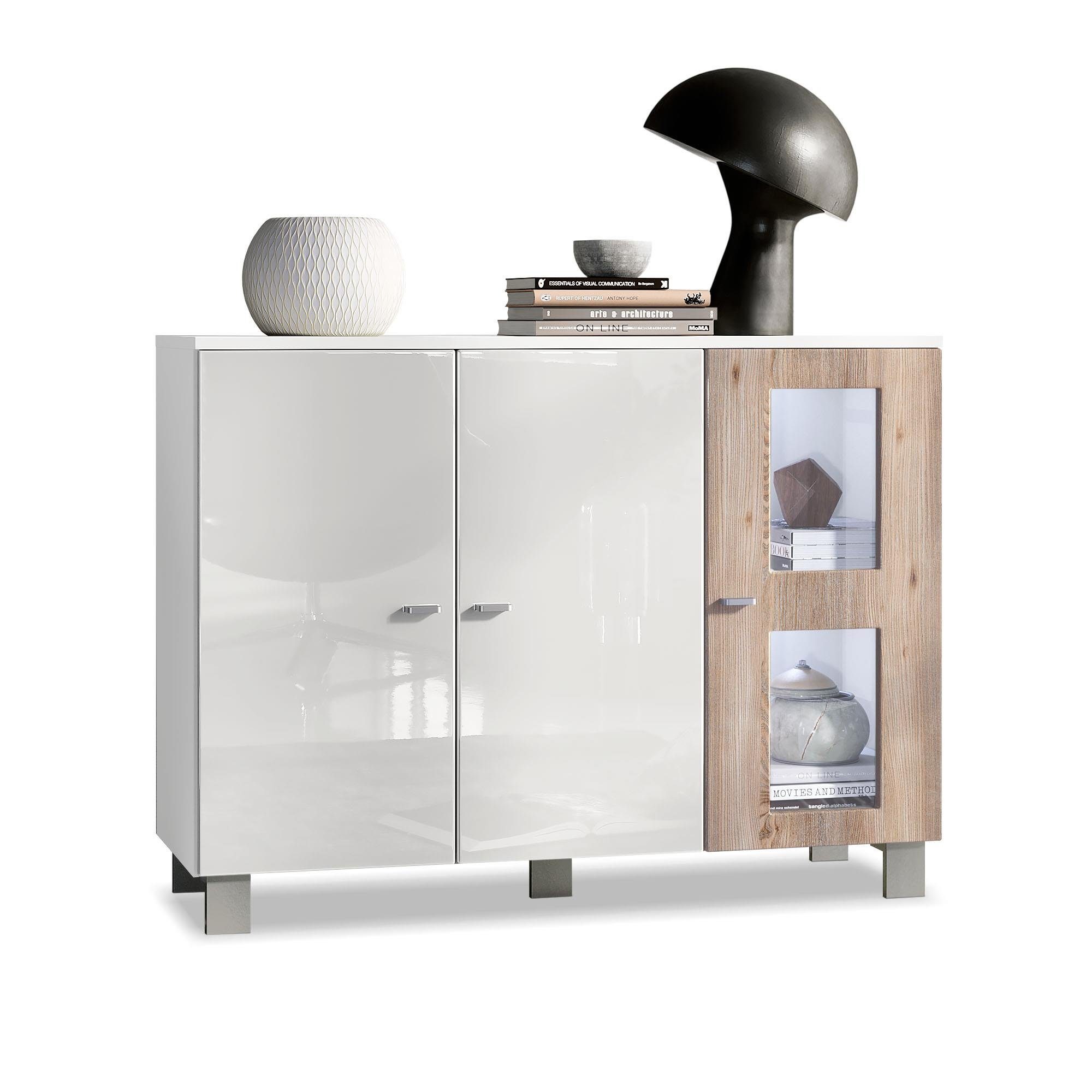 Vladon Sideboard Denjo (Kommode, mit 3 günstig online kaufen