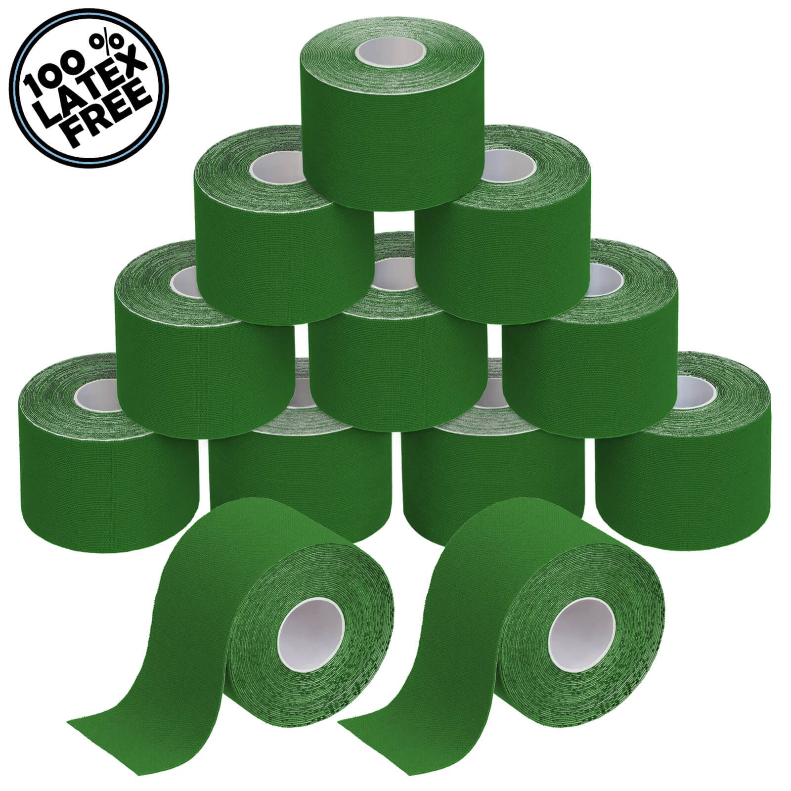 BB Sport Kinesiologie-Tape 12 Rollen Kinesiologie Tape 5 m x 5 cm in verschiedenen Farben