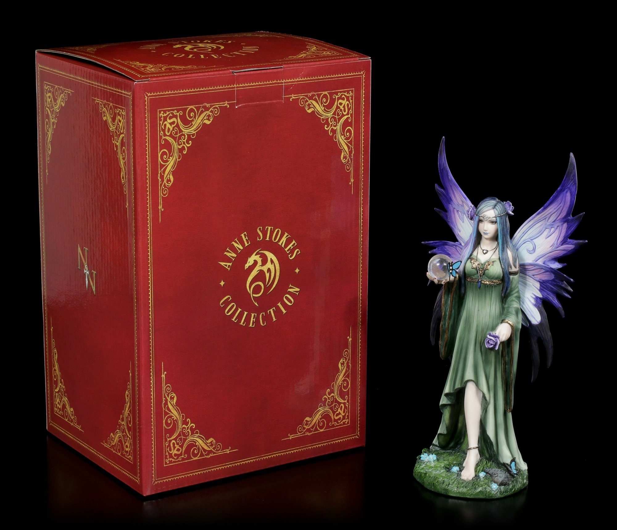 Dekofigur Anne Mystic GmbH Stokes by - Figuren Elfen Aura Dekofigur Fantasy Figur Shop -