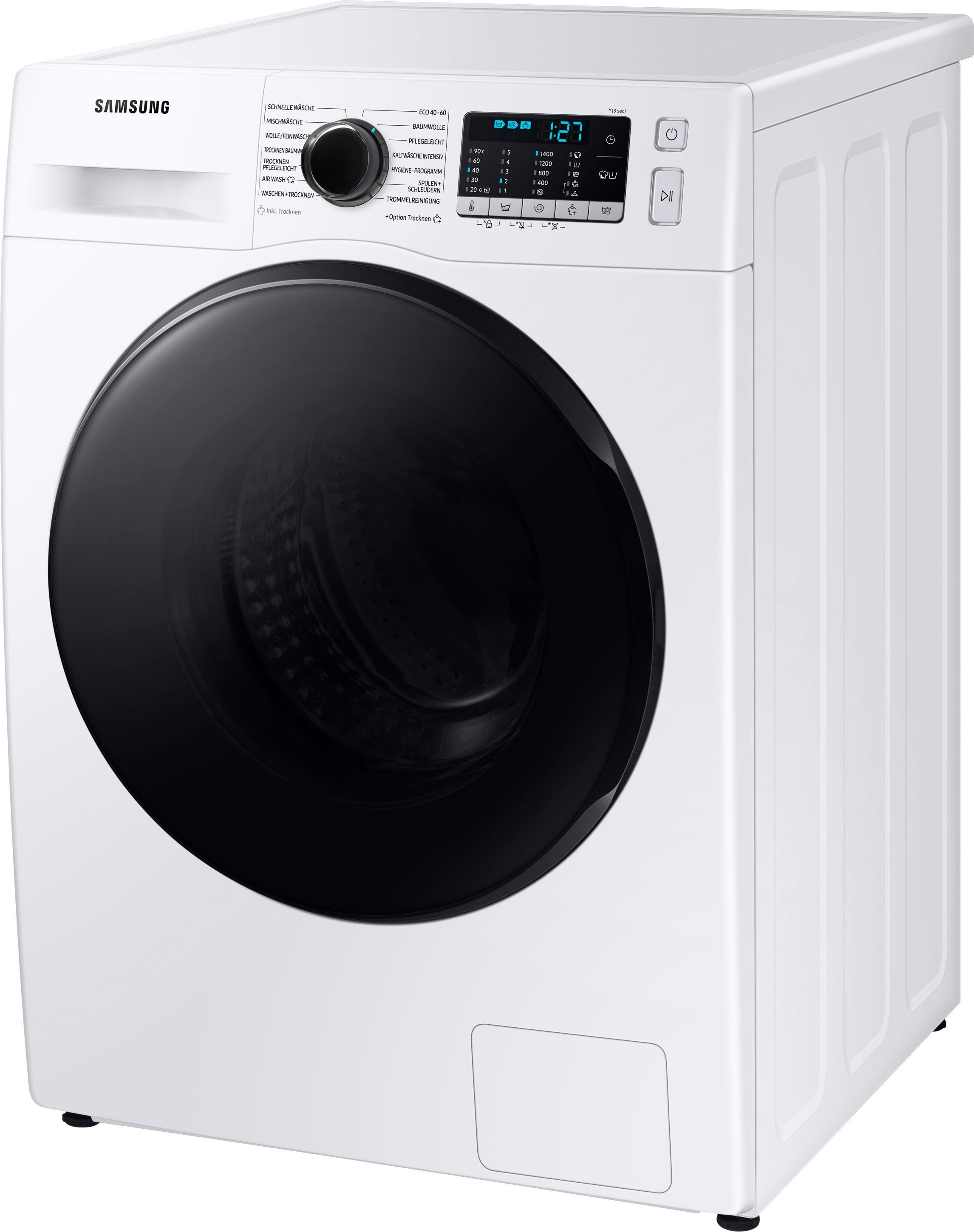 Samsung Waschtrockner WD5000T WD81TA049BE/EG, 8 kg, 5 kg, 1400 U/min, SchaumAktiv