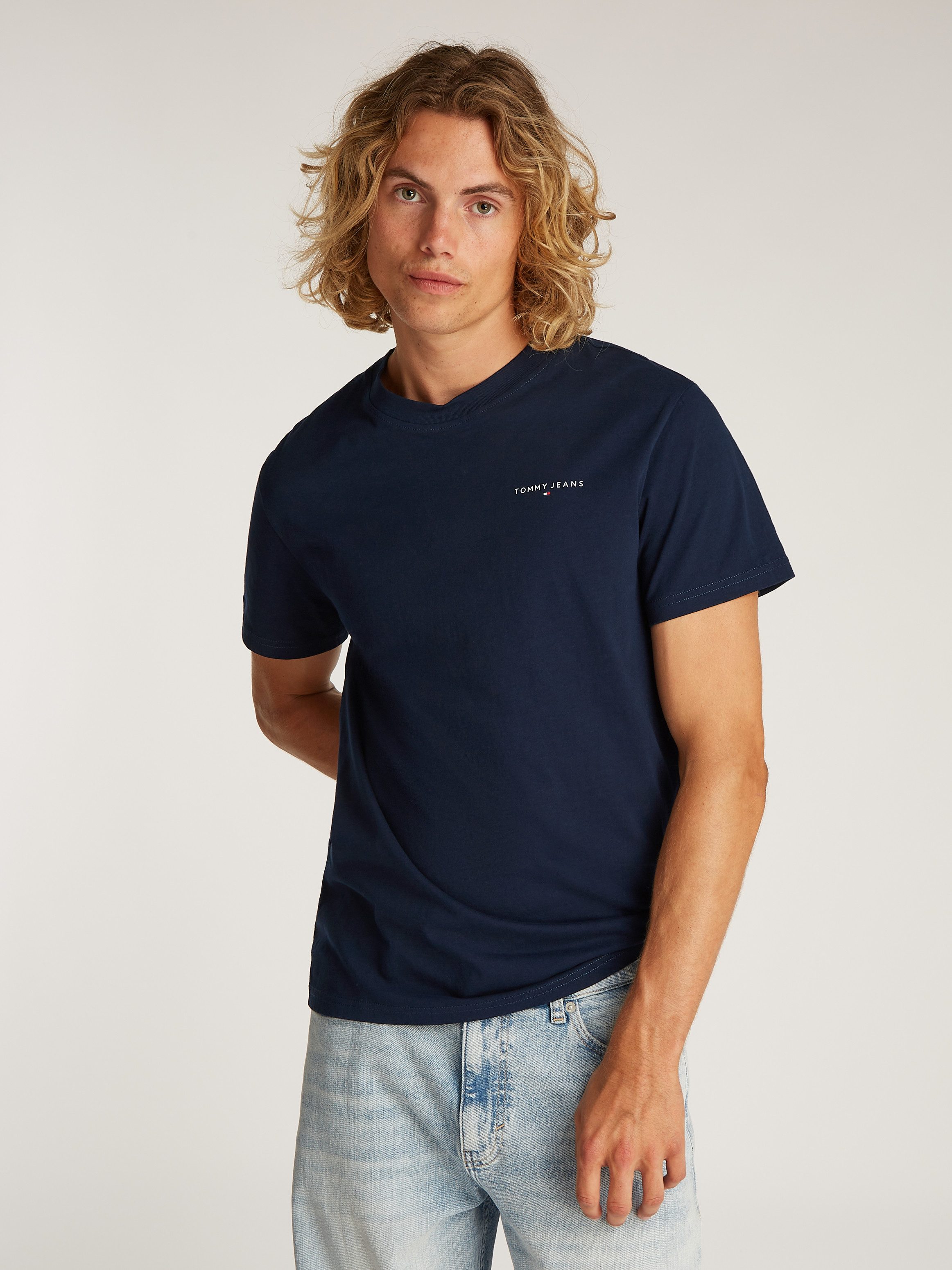 Tommy Jeans T-Shirt TJM SLIM LINEAR günstig online kaufen