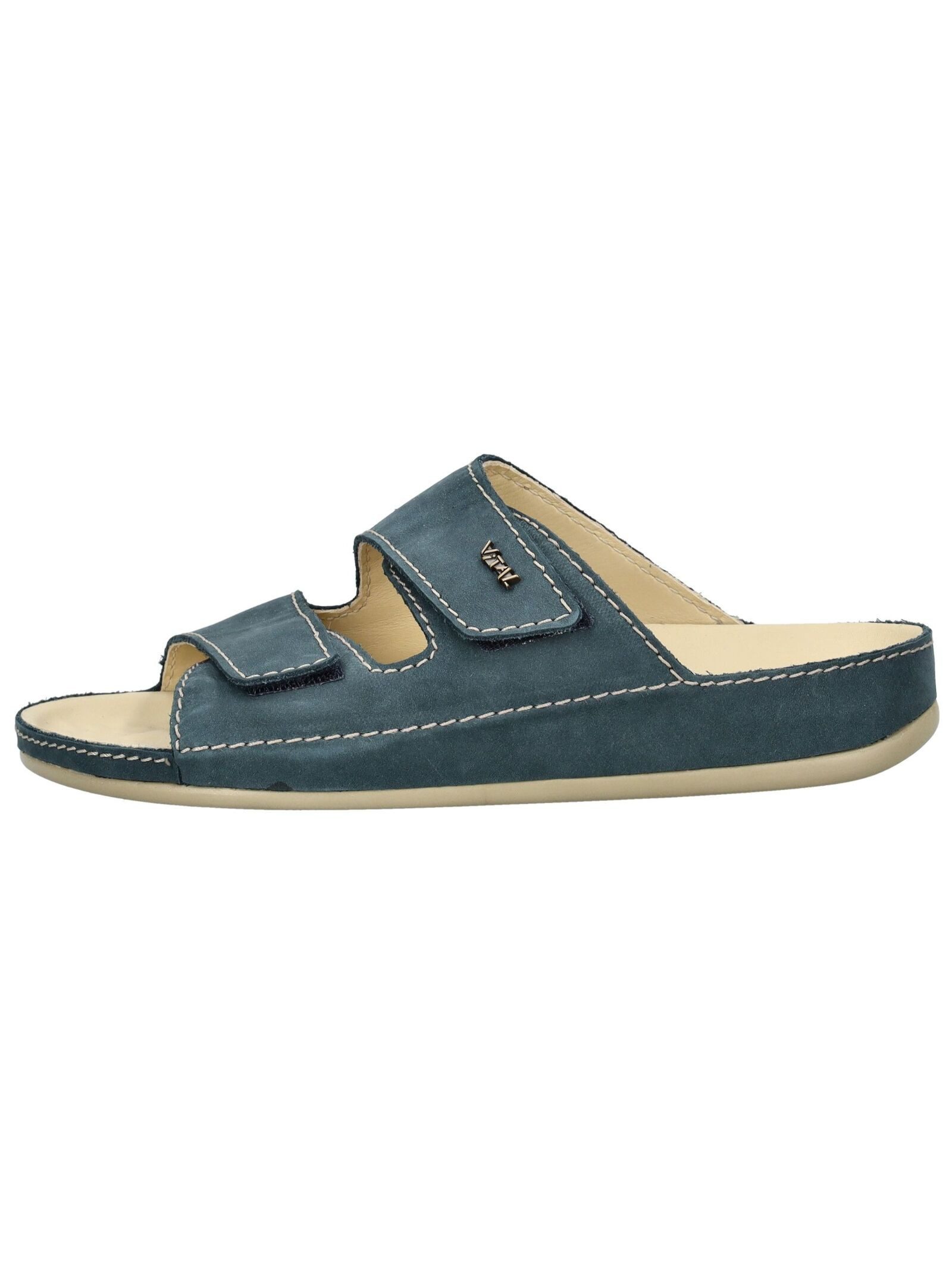 Vital Vital Pantoletten Nubukleder Pantolette günstig online kaufen