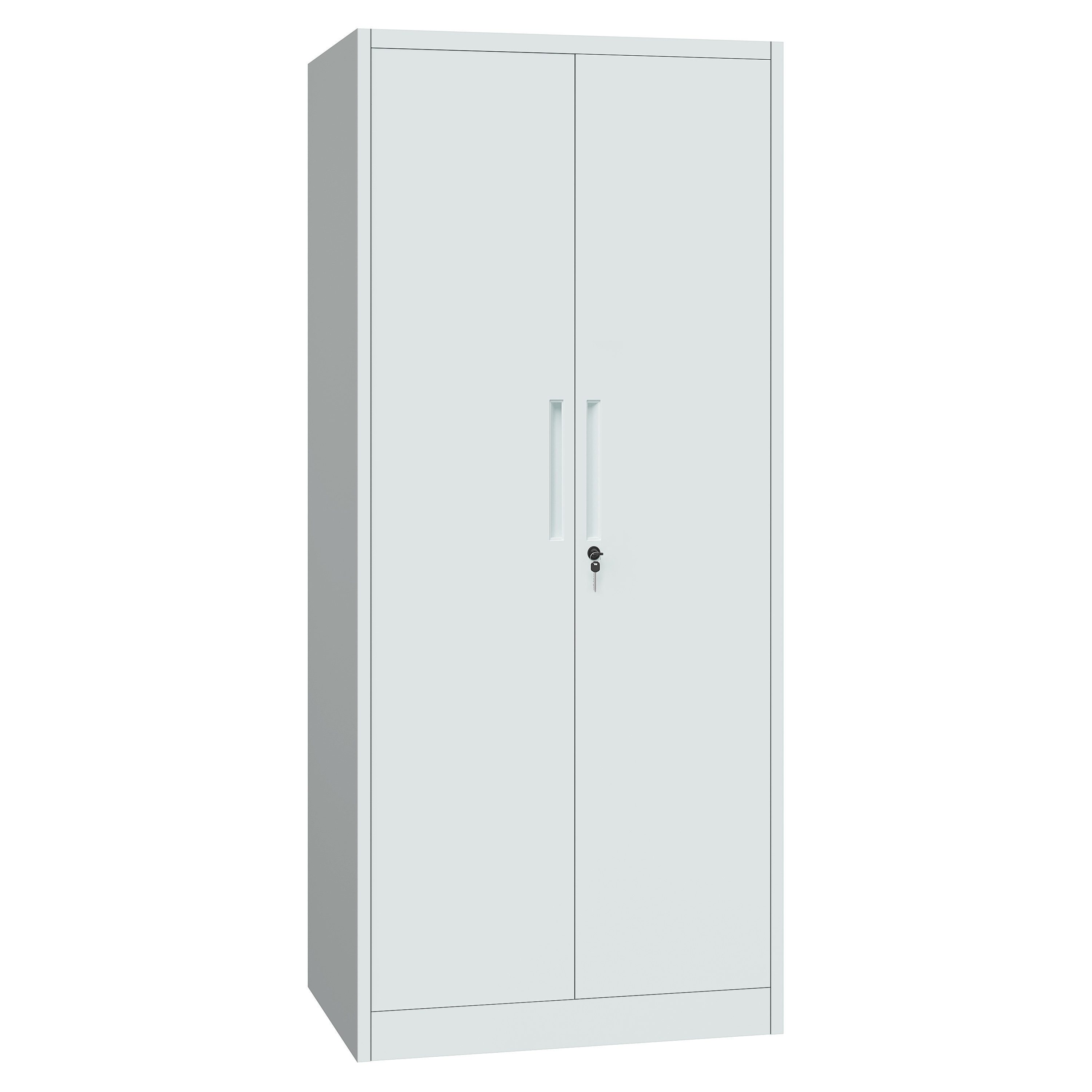 STEELSØN Aktenschrank Regulus (Garderobenschrank, Spind grau, günstig online kaufen