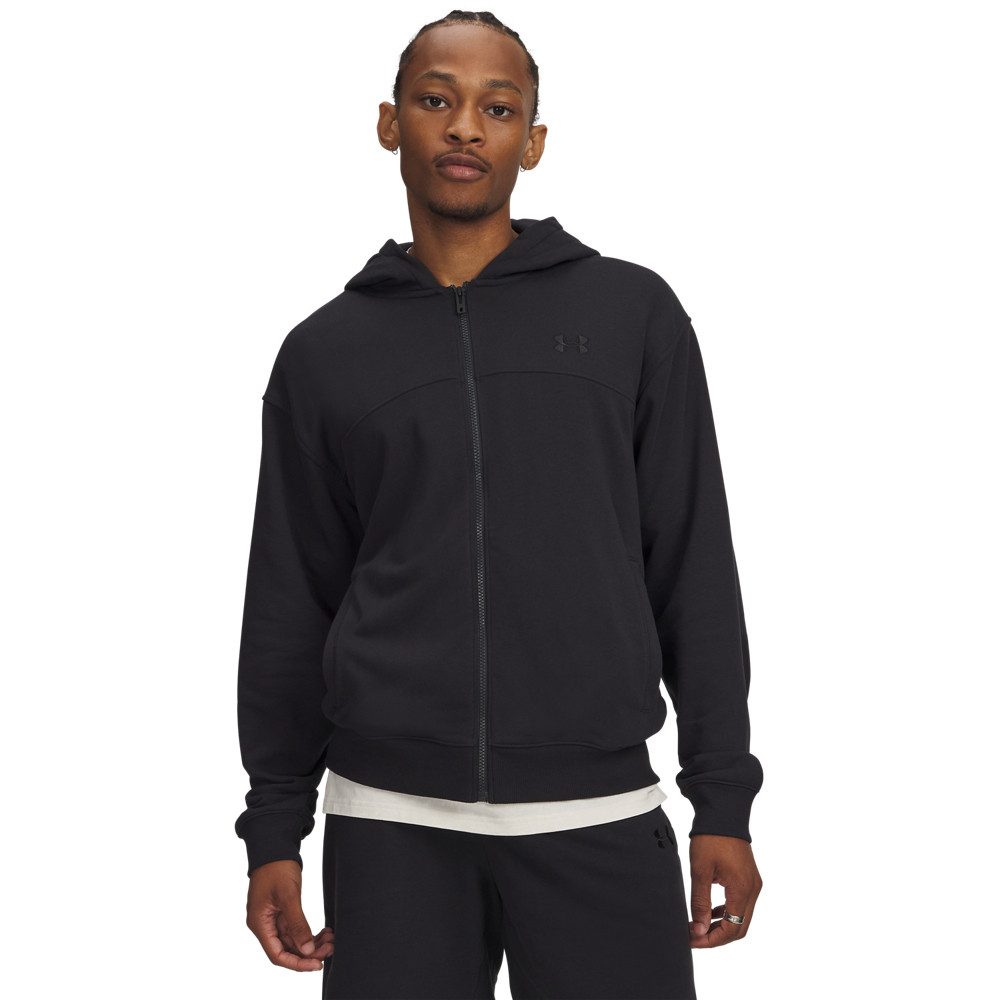 Under Armour® Kapuzensweatjacke UA Rival LW FZ mit Reißverschluss, aus angerauter Sweatware