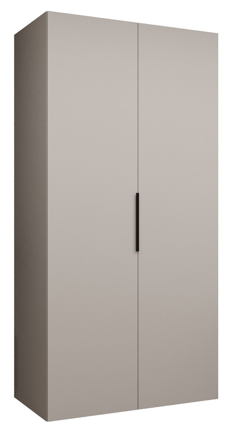 ABIKS MÖBEL Drehtürenschrank MARBELLA 1 Schlafzimmerschrank mit Kleiderstange und Regalen
