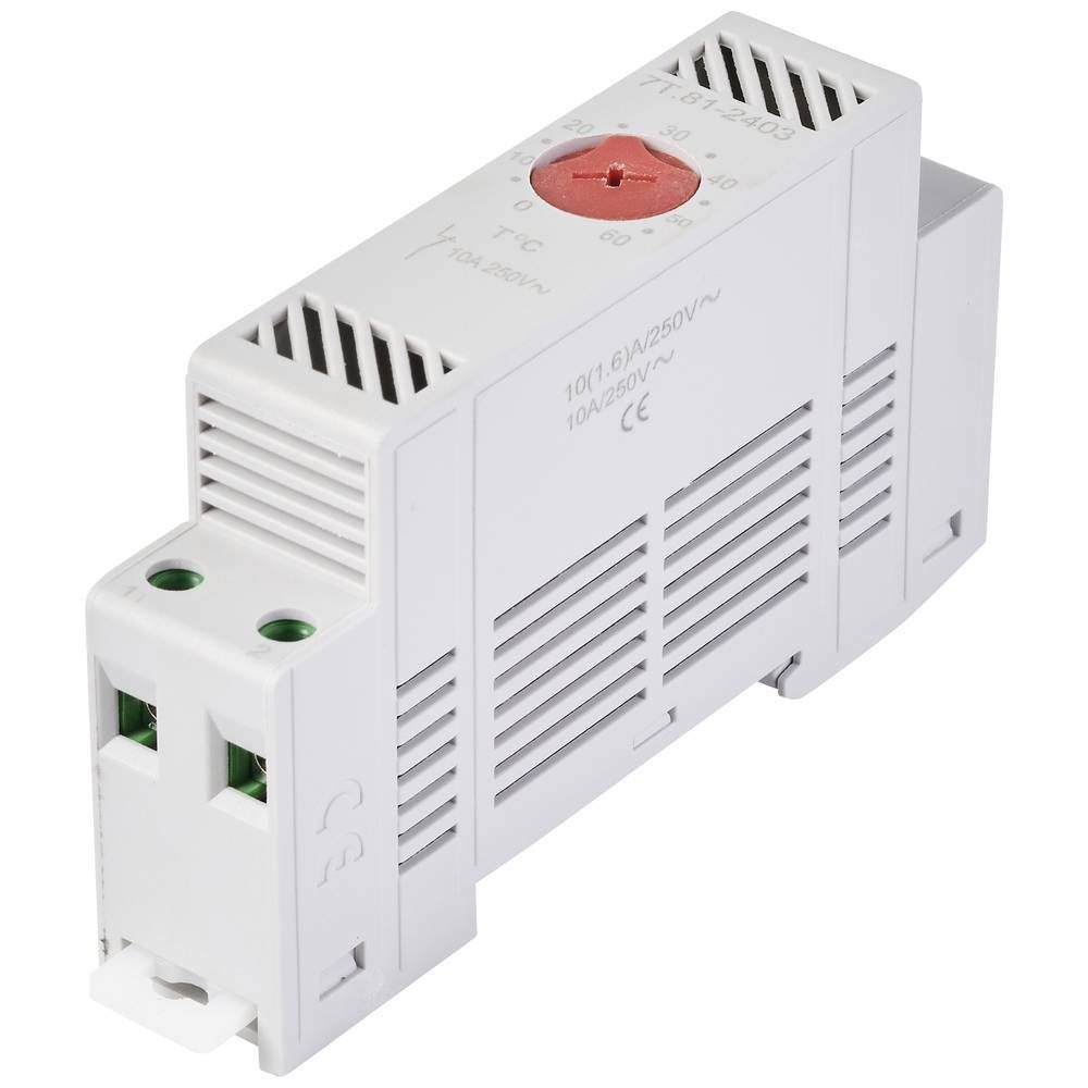 TRU COMPONENTS Raumthermostat Schaltschrank-Thermostat 1NC TC-10530012