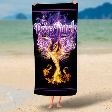 BERONAGE Strandtücher Deep Purple Hard-Rock Badetuch Phoenix Rising 70x140, 100% Baumwolle (1-St), Frottee in Velours-Qualität