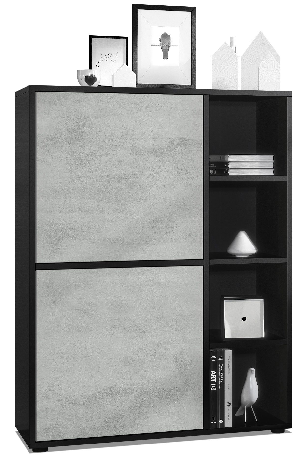 Vladon Highboard Cuba (Anrichte, mit 2 günstig online kaufen