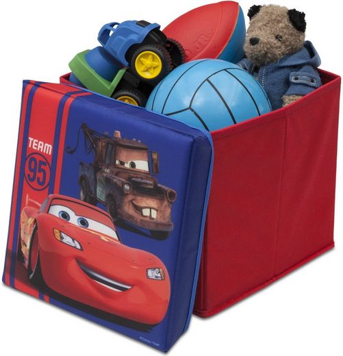 Disney Cars Faltbox »McQueen Auto«, mit Deckel, zum sitzen ...