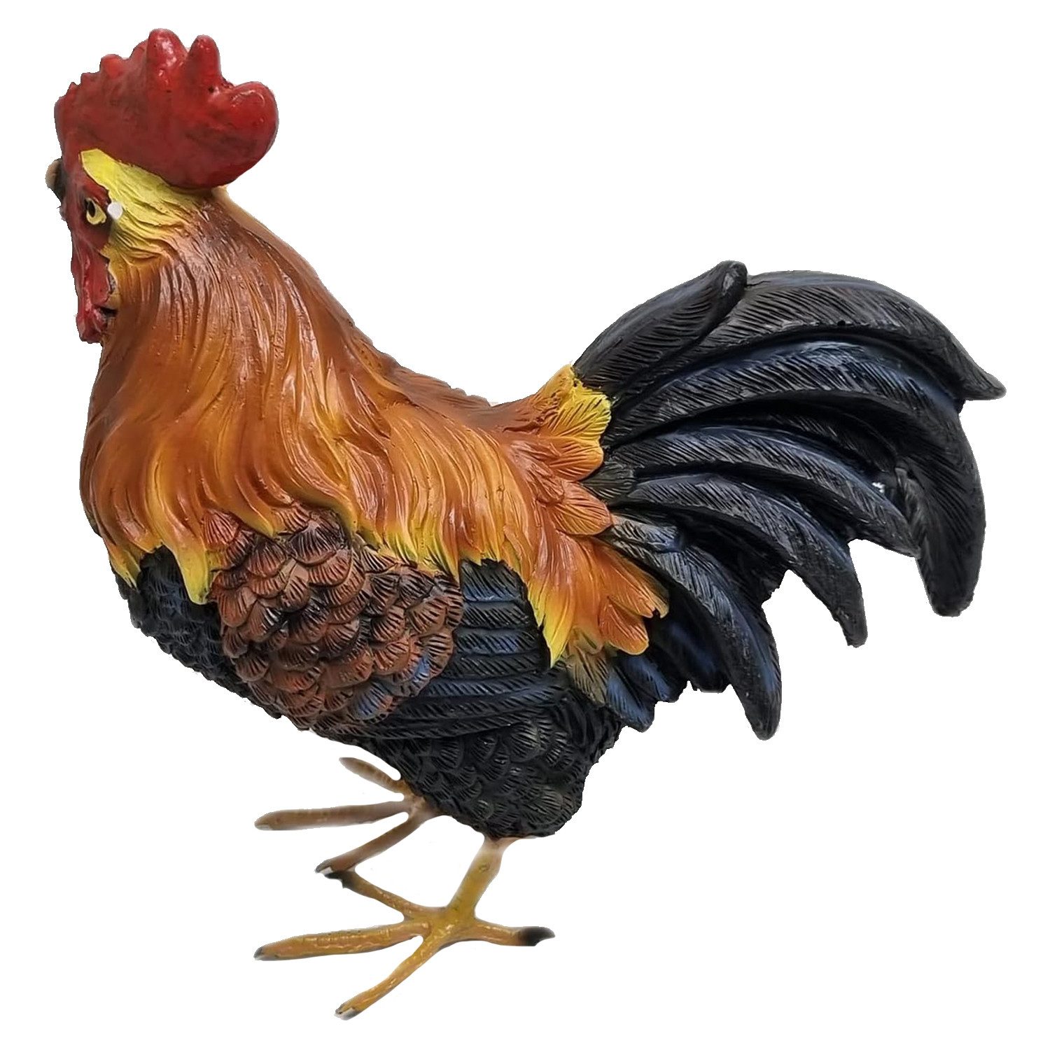 Fachhandel Plus Tierfigur Hahn und Huhn Gartenfiguren Tierfiguren Dekofigur günstig online kaufen