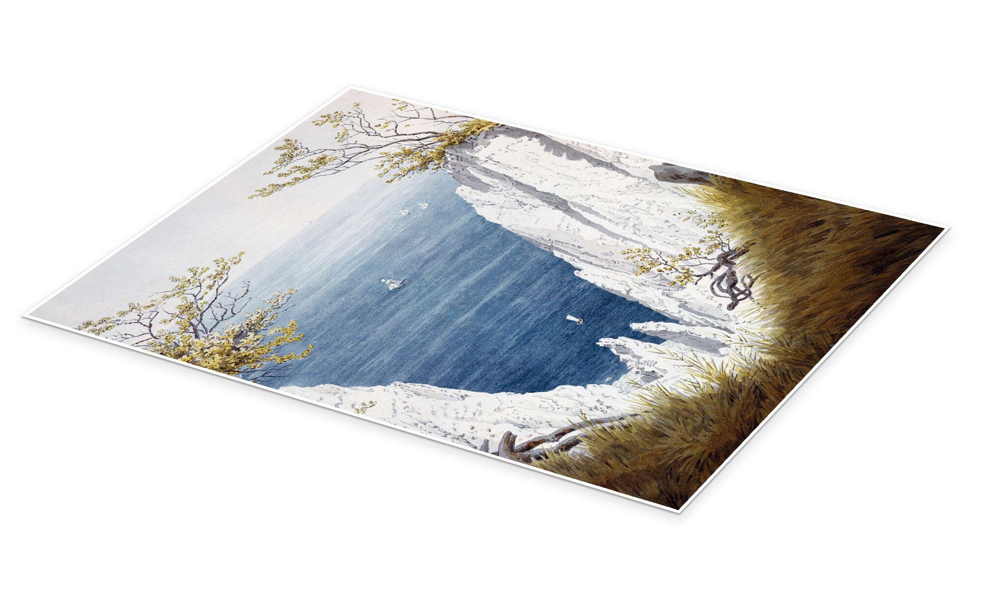 Posterlounge Poster Caspar David Friedrich, Kreidefelsen günstig online kaufen