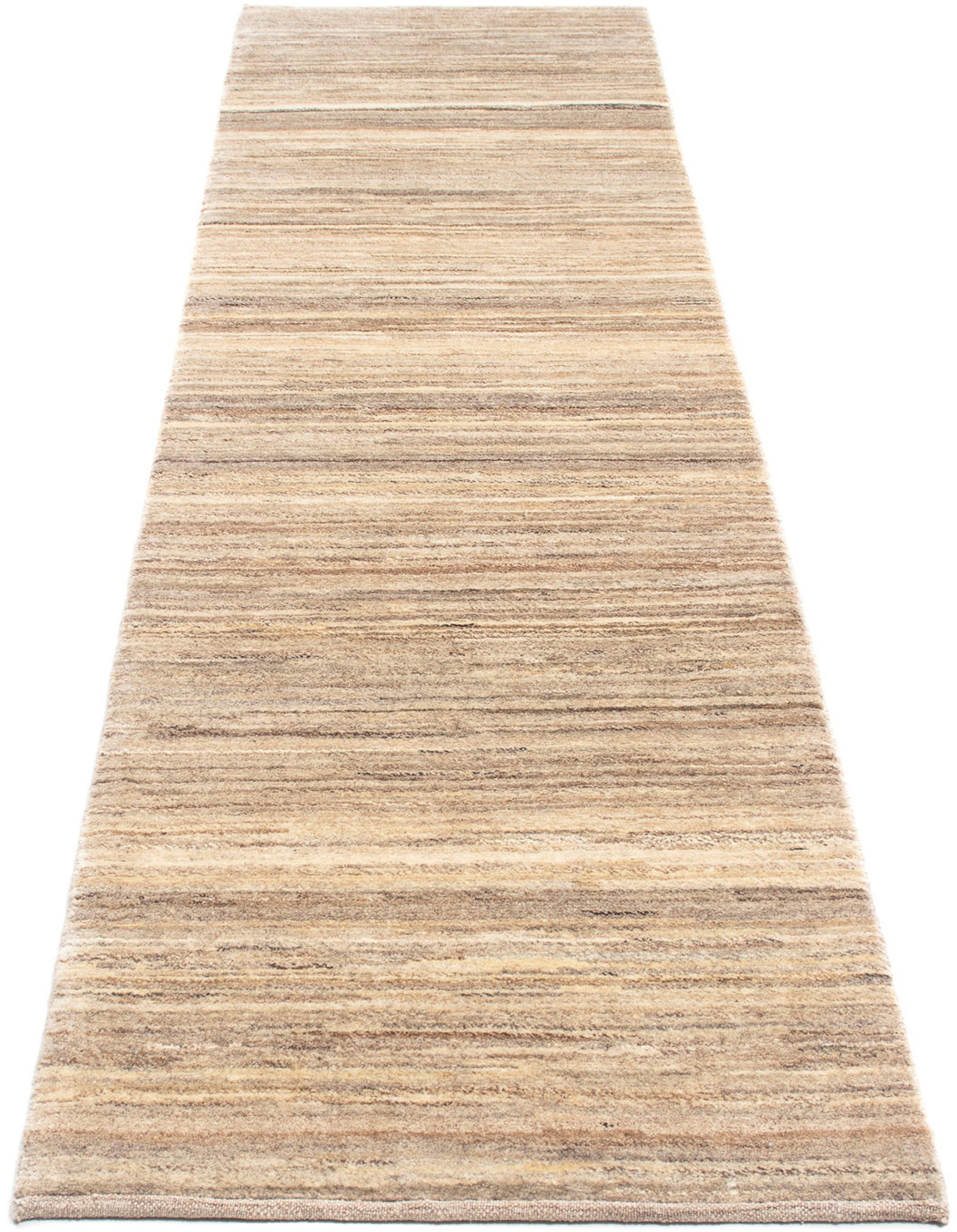 Wollteppich Gabbeh - Loribaft Persern - 283 x 70 cm - mehrfarbig, morgenland, rechteckig, Höhe: 12 mm, Wohnzimmer, Handgeknüpft, Einzelstück mit Zertifikat