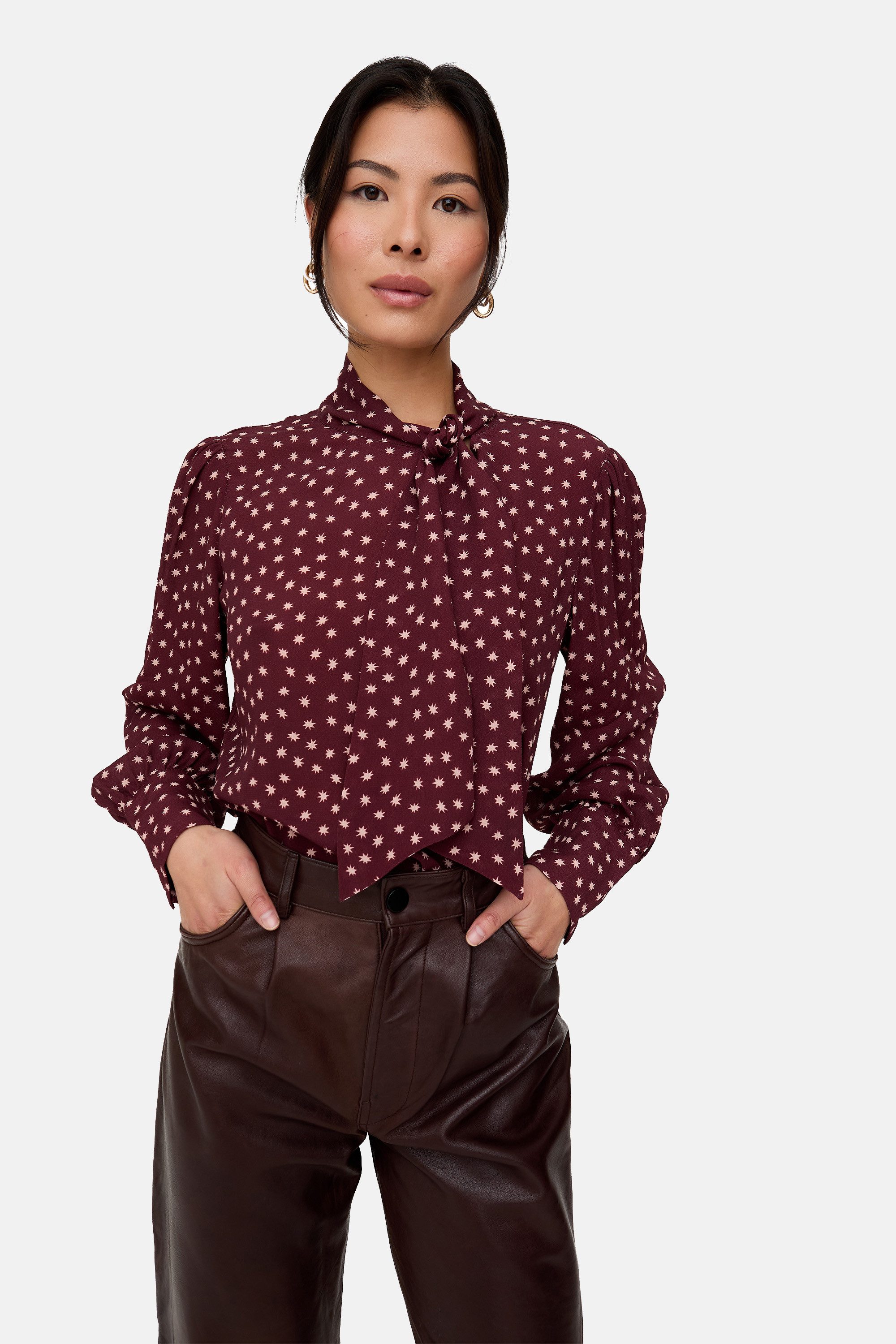 Lily and Lionel Hemdbluse Fifi Pussybow Blouse Damen