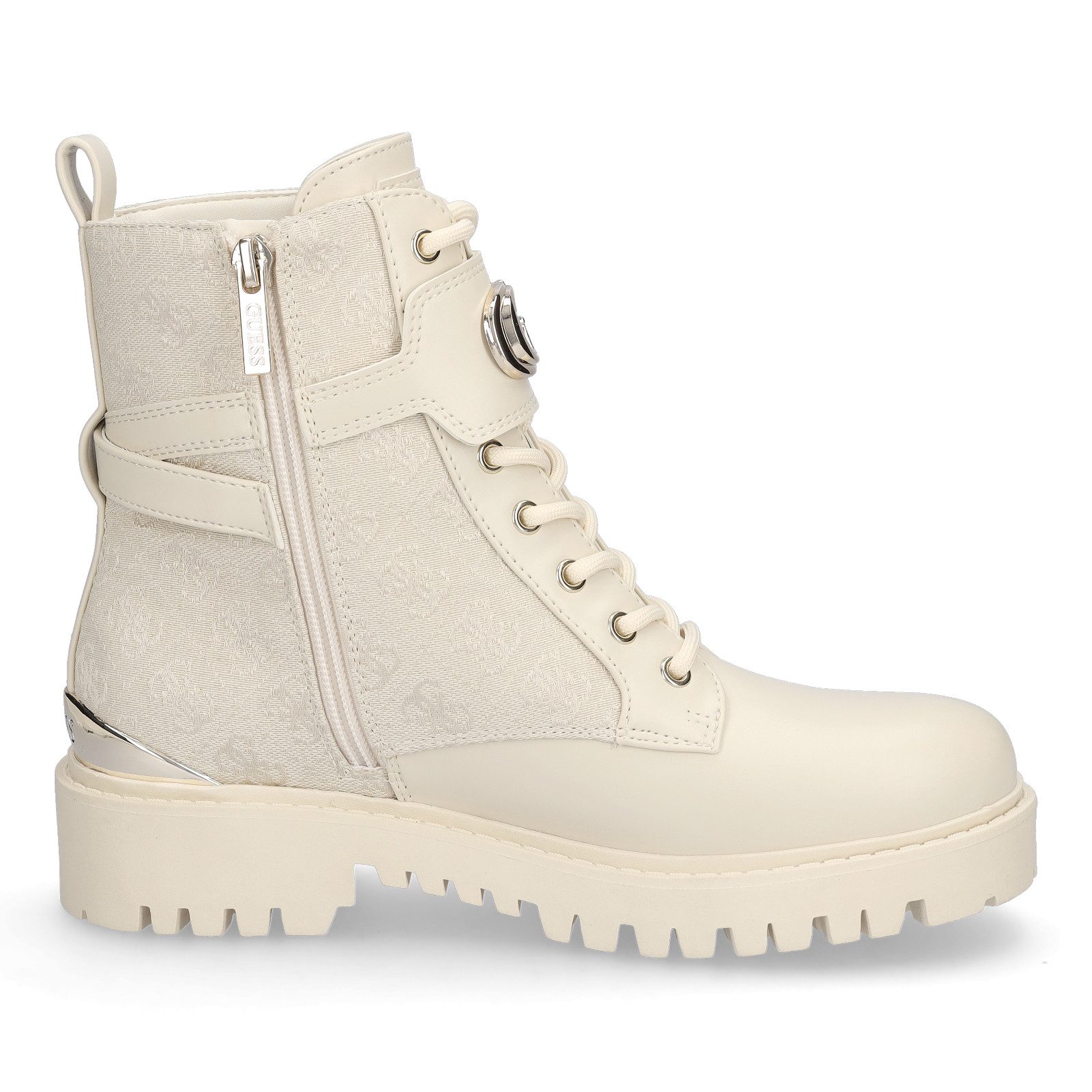Guess Guess Damen Schnürboot Olanna2 beige Schnürboots – Bild 4 von 5