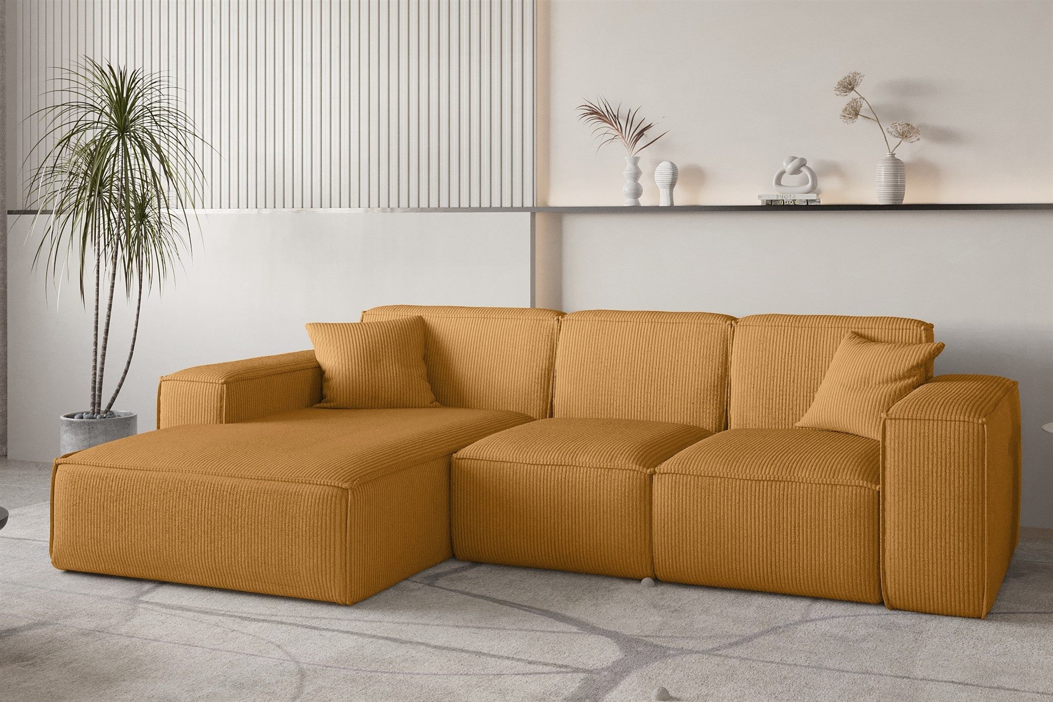 Fun Möbel Ecksofa Designersofa CELES PREMIUM günstig online kaufen
