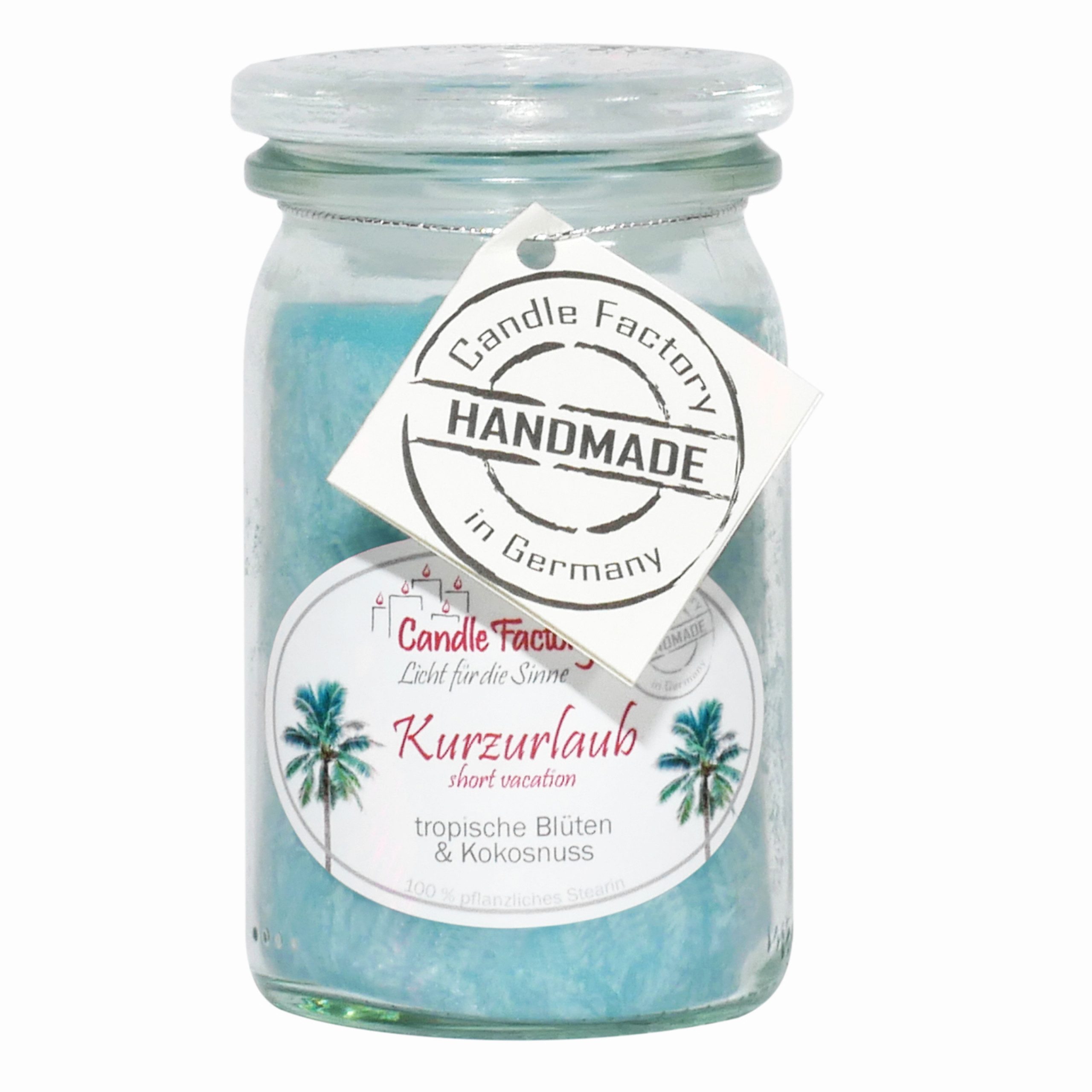 Candle Factory Duftkerze Candle Factory Baby Jumbo Kurzurlaub Duftkerze Dekokerze 308175