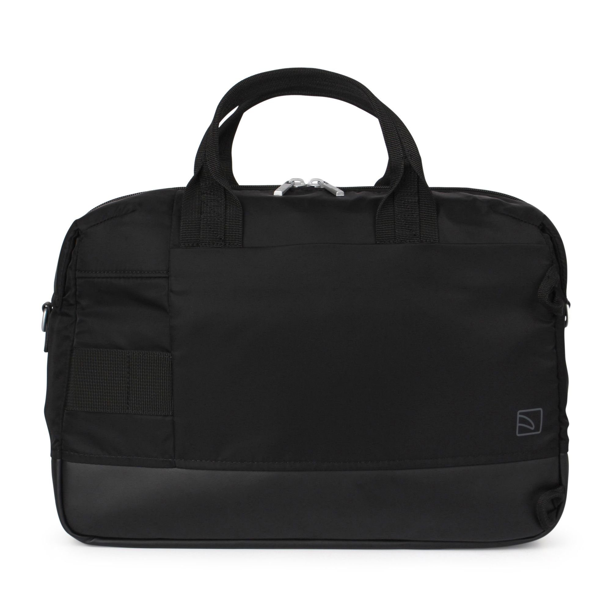 Tucano Laptoptasche Pro 13 Zoll, Schlanke Notebooktasche schwarz für MacBook Tucano Agio 