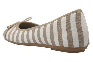 Fitters Footwear 2.514343 Taupe/White Ballerina