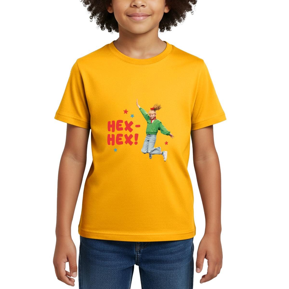 T-Shirt Bibi Blocksberg Film Bibi Springt Mit Hex Hex! Kinder T-Shirt