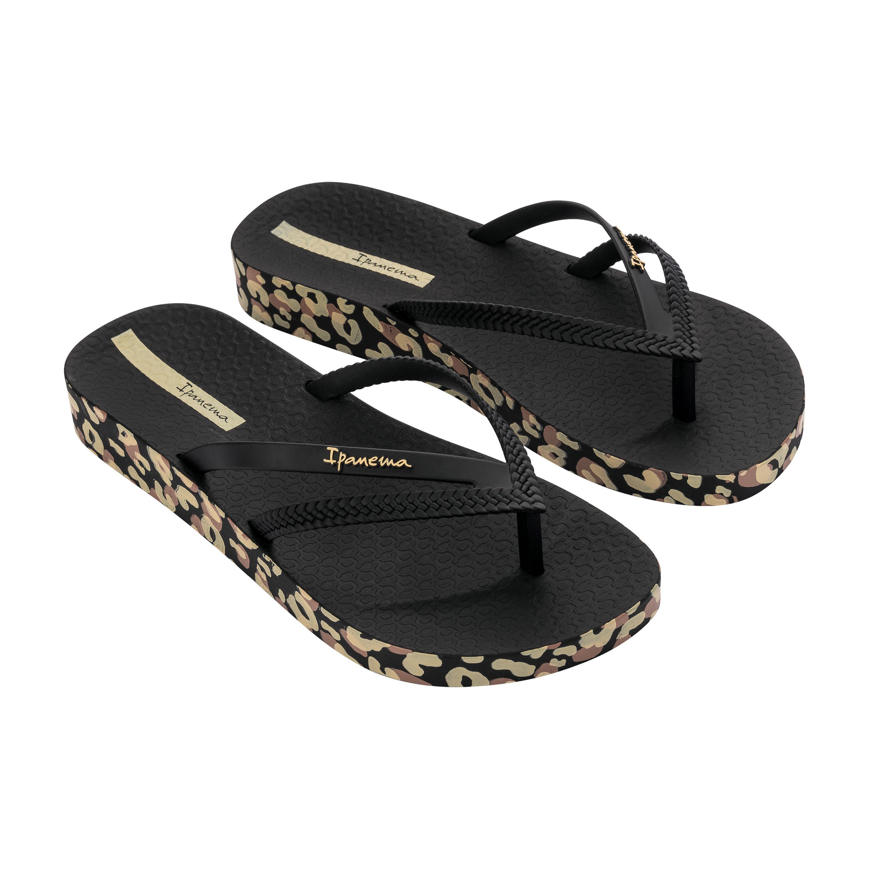 Ipanema BOSSA SOFT V FEM - Zehentrenner / Flip Flop Zehentrenner Flip Flop mit bedruckter Außensohle - geteilter Riemen