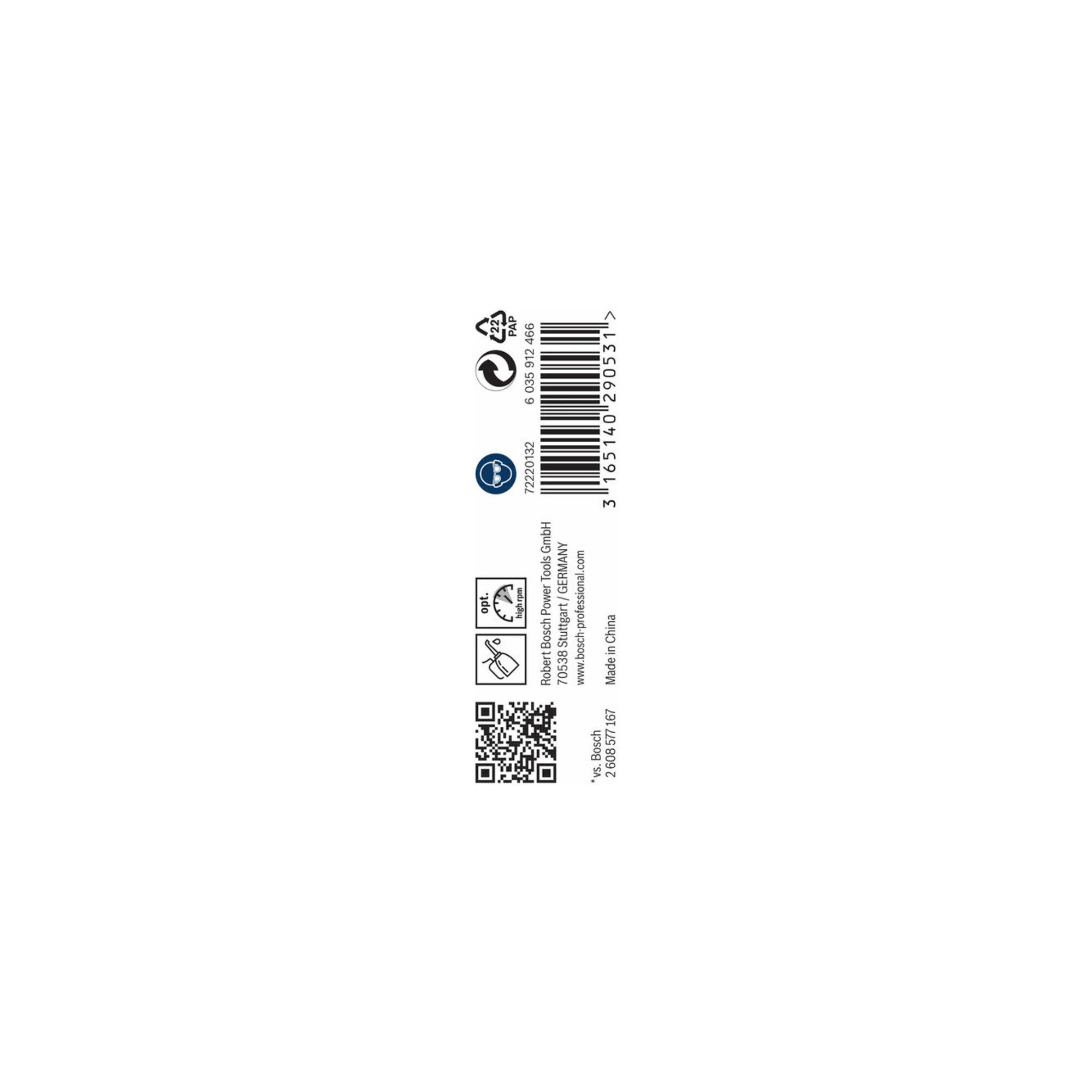 Bosch Professional Metallbohrer Bosch Metallbohrer HSS-G DIN 338 2,5 x 30 x 57 mm 10 Stk