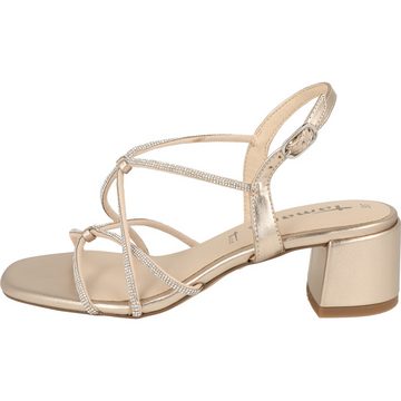 Tamaris 1-28236-42 Vegan Damen elegante Absatzsandalen Riemchensandale Gepolstert, verstellbar