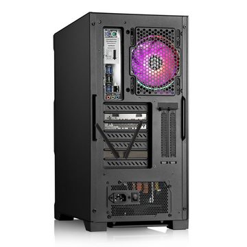CSL Sprint L6112 Gaming-PC (AMD Ryzen 5 5600G, AMD Radeon RX 6400, 16 GB RAM, 1000 GB SSD, Luftkühlung)