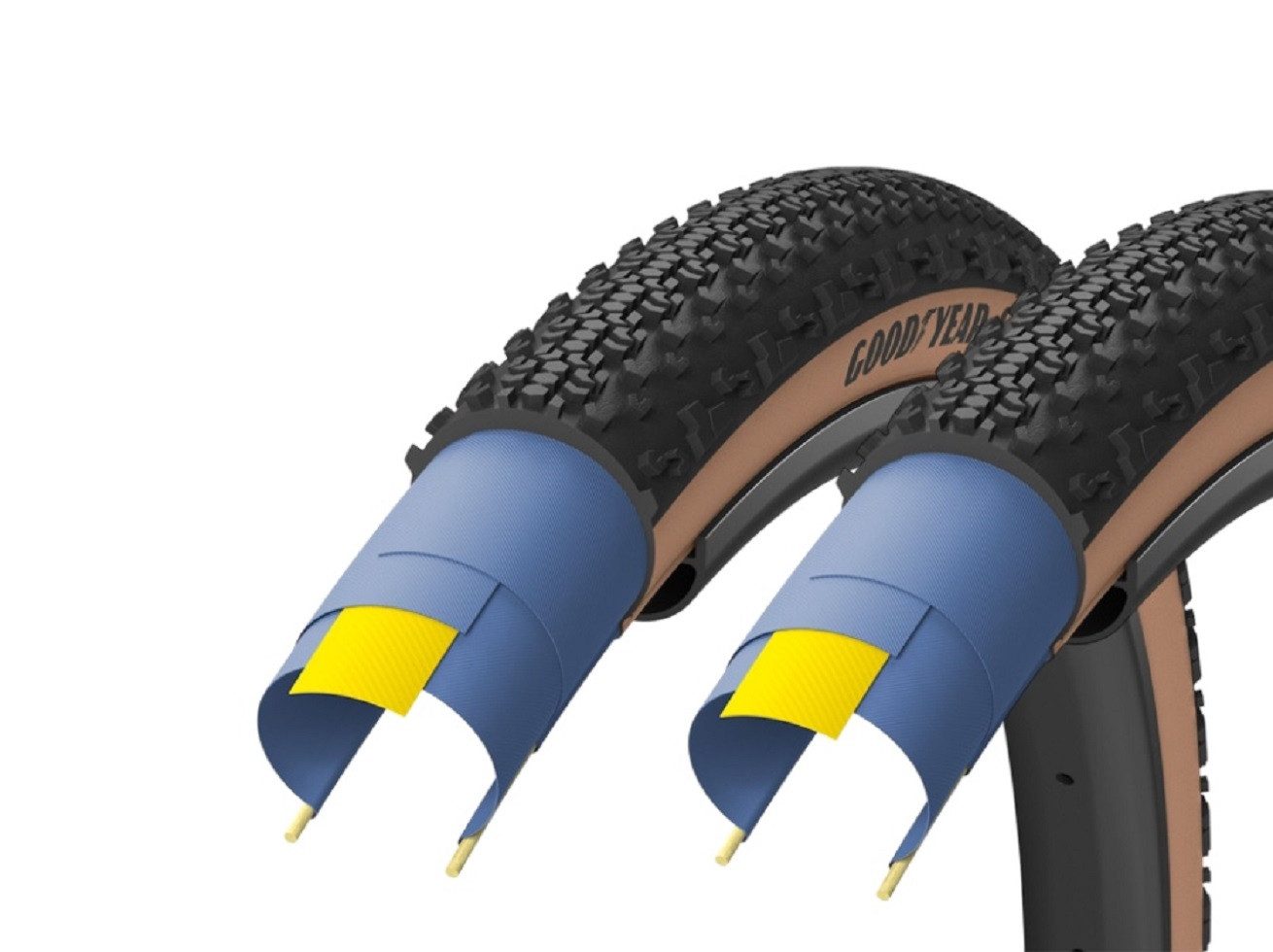 KHEbikes Fahrradreifen Gravel Reifen Set KHE Connector TC 28 Zoll 700x35C 120TPI, (1-tlg)