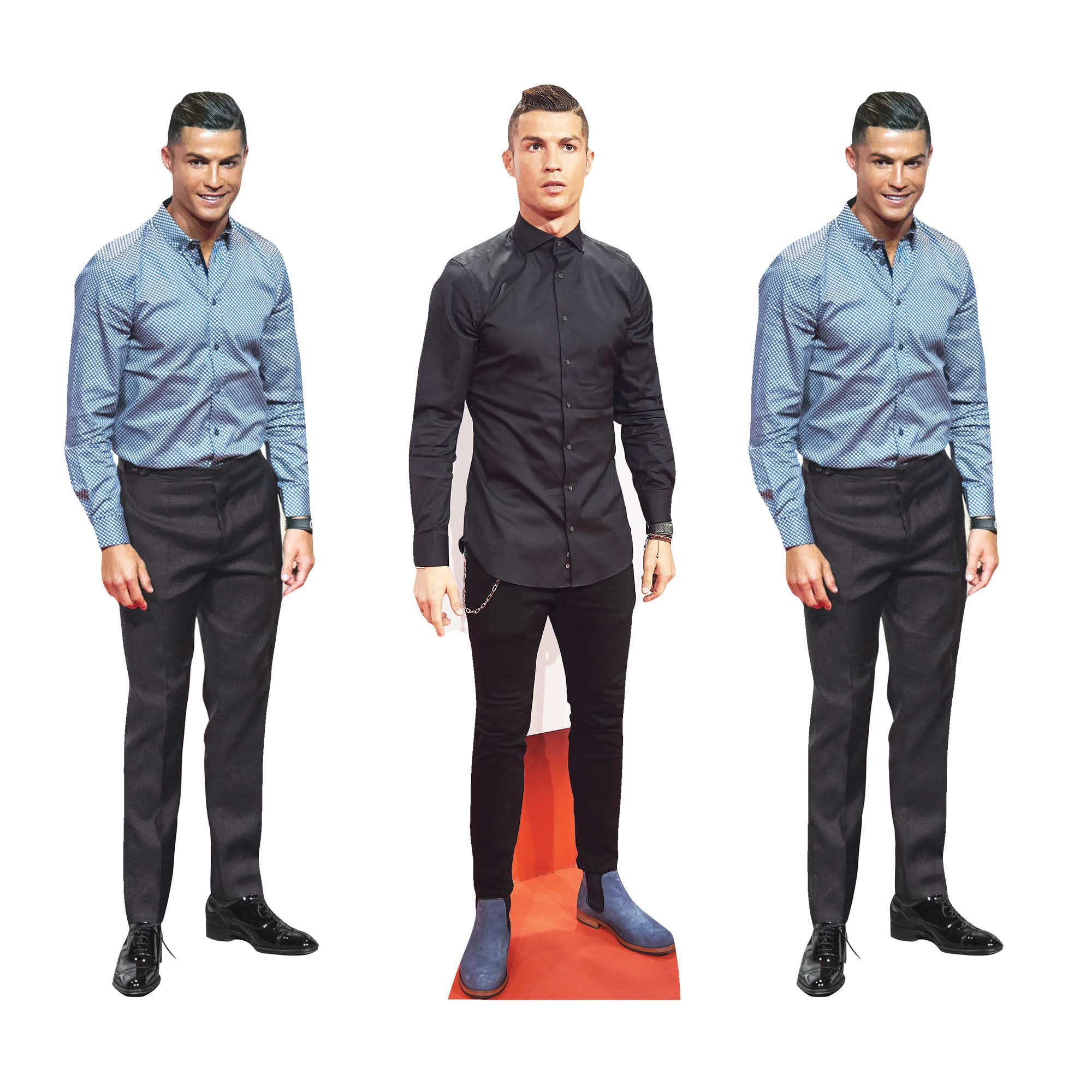 Dekofigur Cristiano Ronaldo - 3er Set Tischdekoration günstig online kaufen