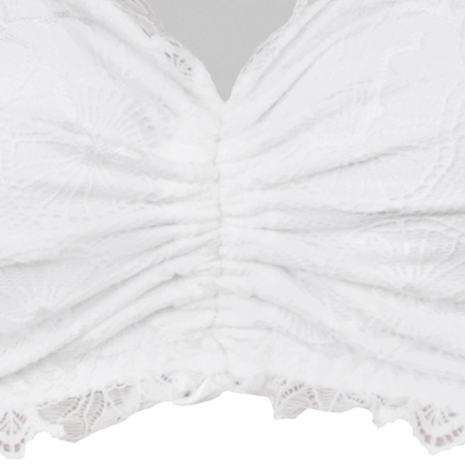 MarJo Dirndlbluse 'Adelsdorf' Kurzarm, Offwhite