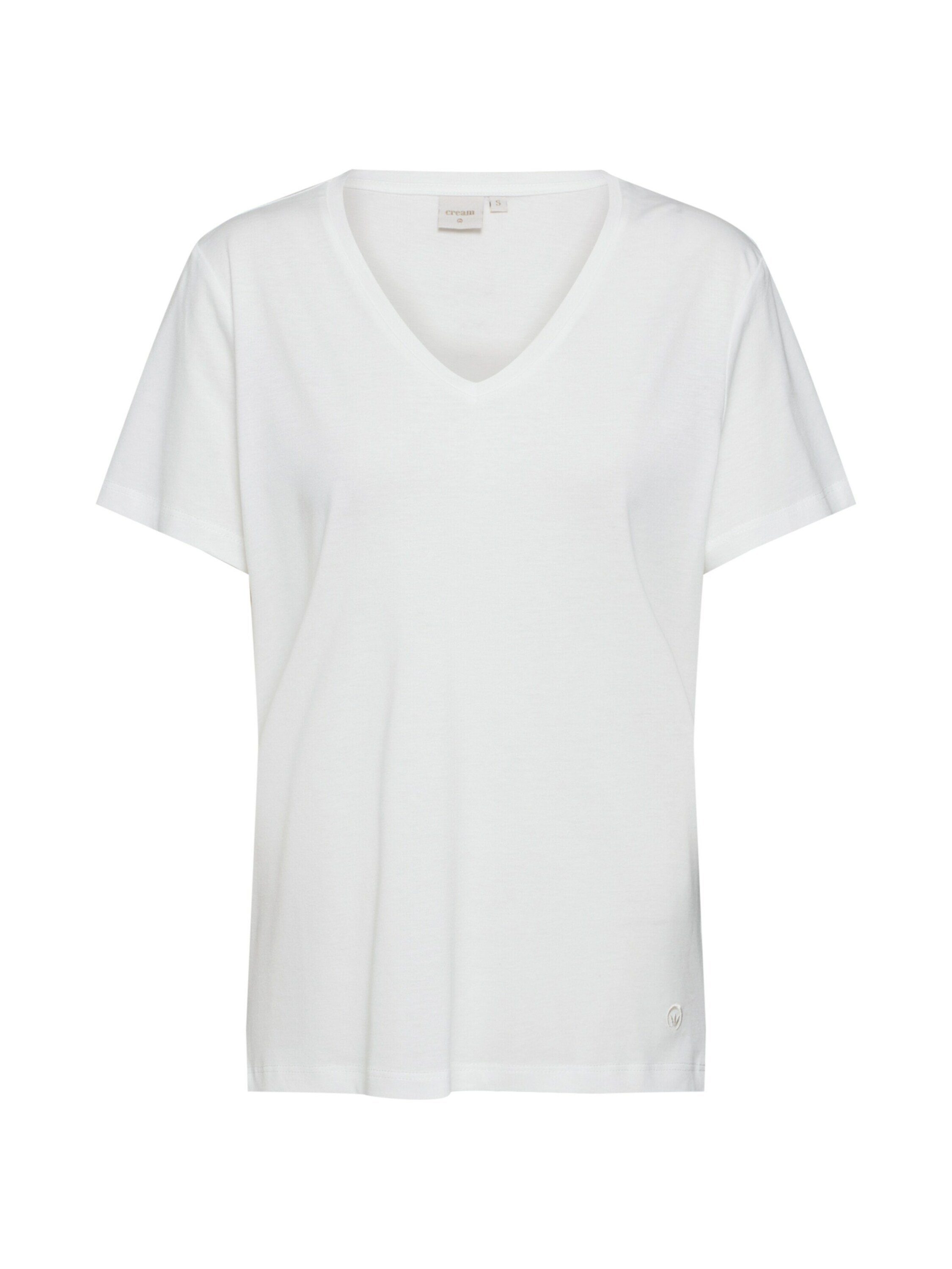 Cream T-Shirt Naia (1-tlg) Plain/ohne Details